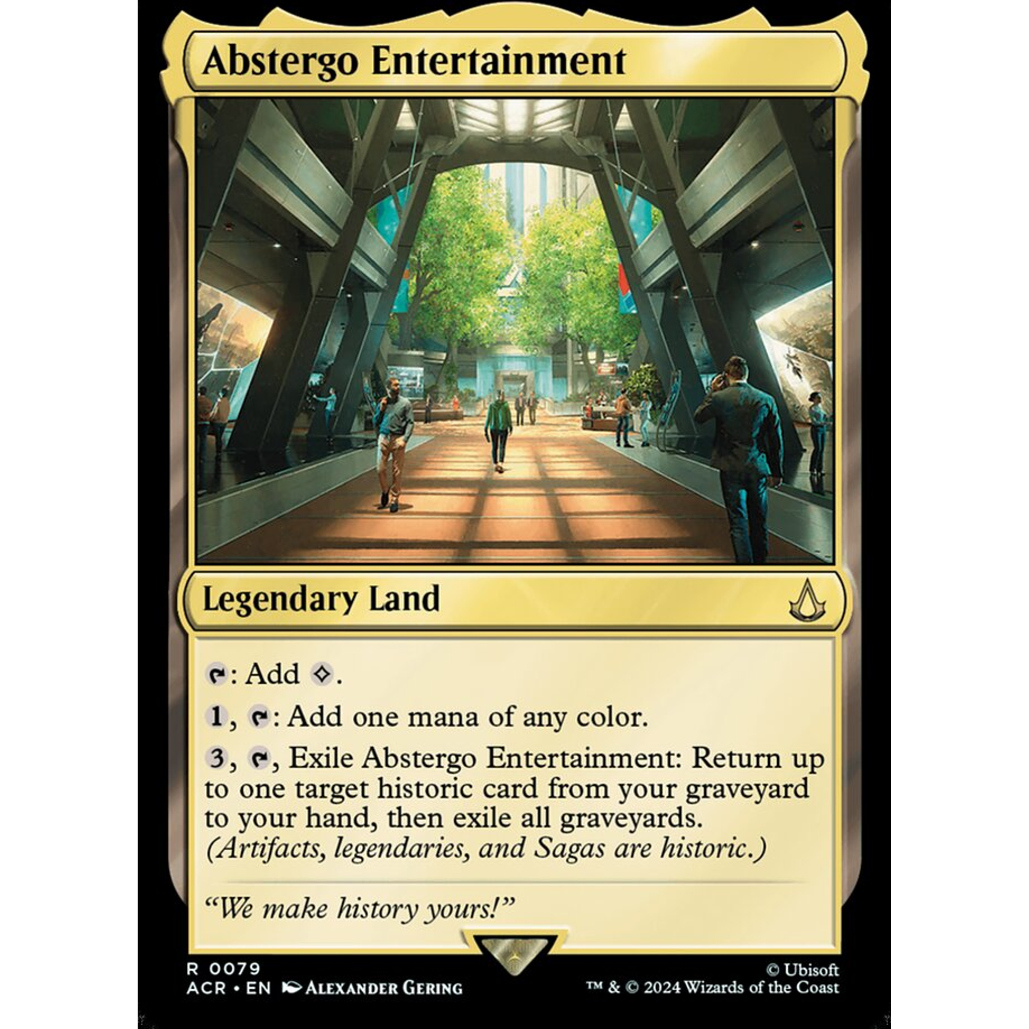 Abstergo Entertainment (ACR 79) — Moore Collectables UK