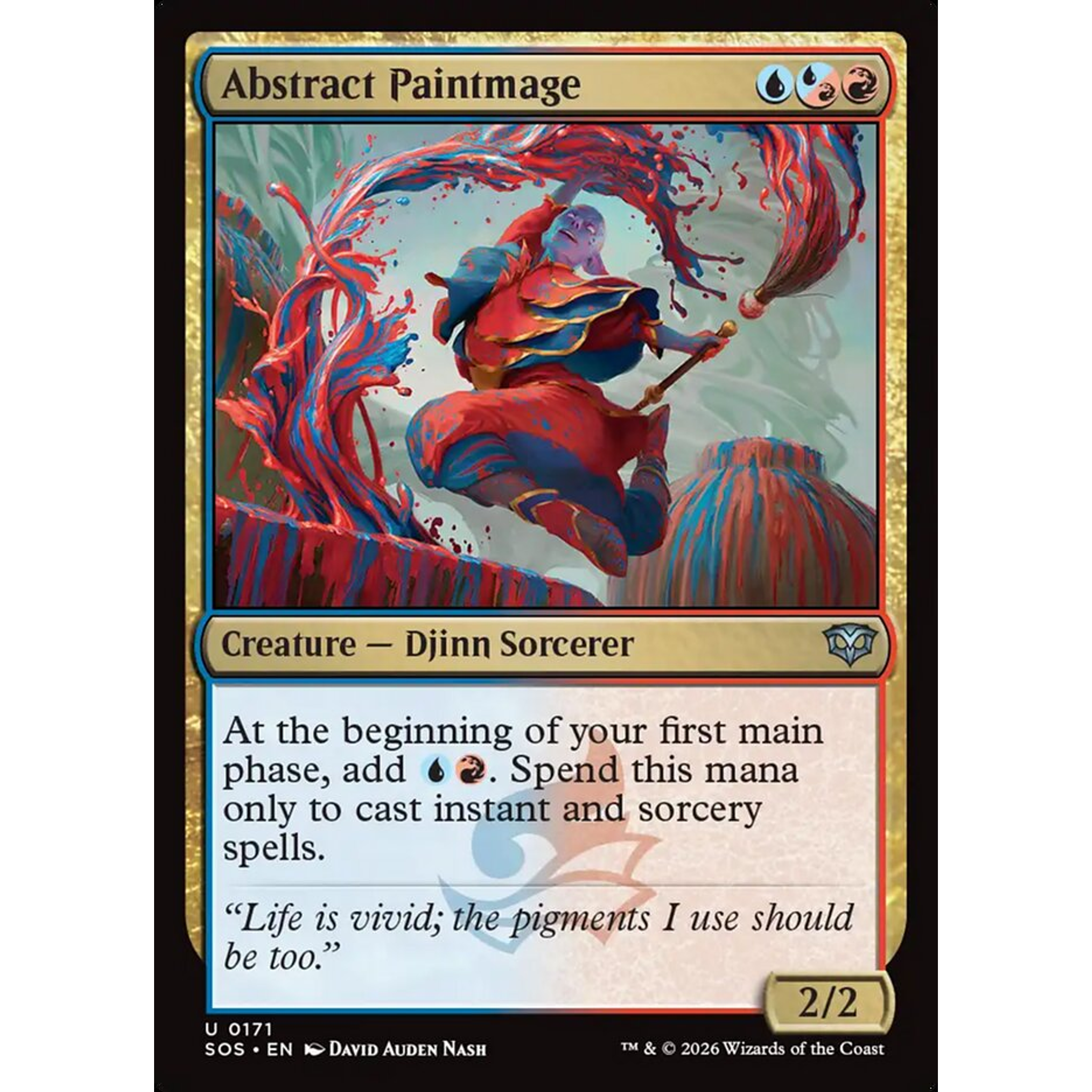 Abstract Paintmage (SOS 171) — Moore Collectables UK
