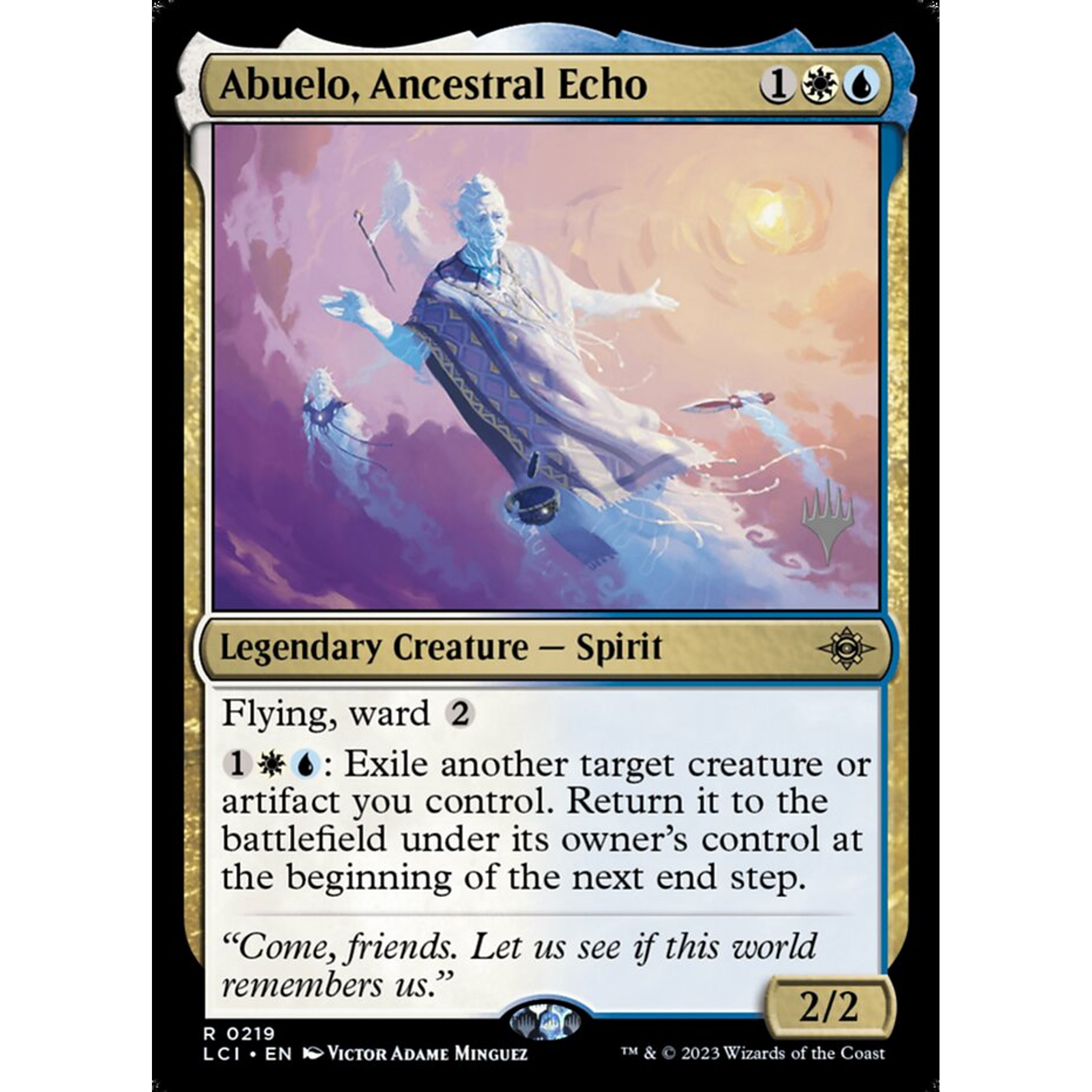 Abuelo, Ancestral Echo (PLCI 219p) — Moore Collectables UK