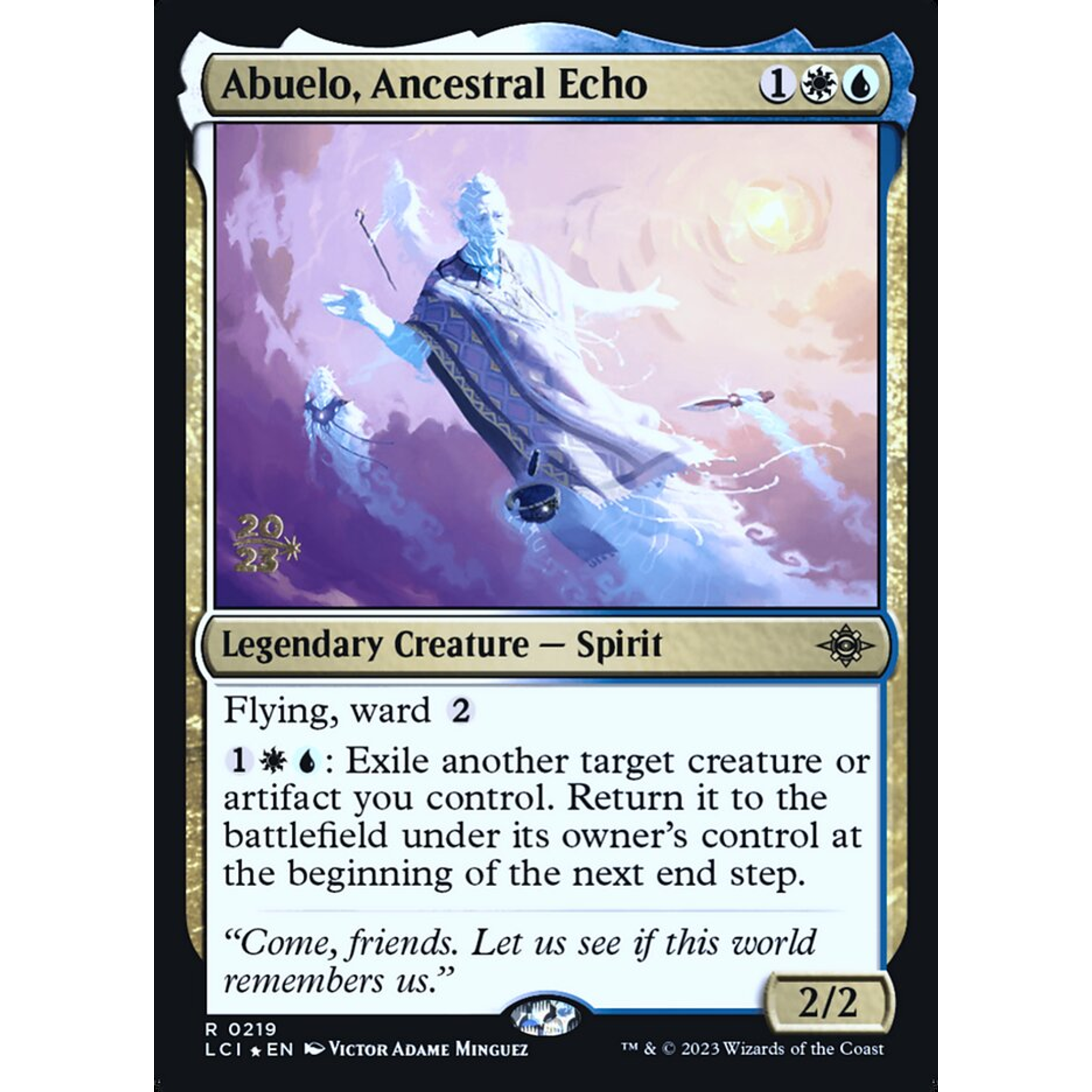 Abuelo, Ancestral Echo (PLCI 219s) — Moore Collectables UK
