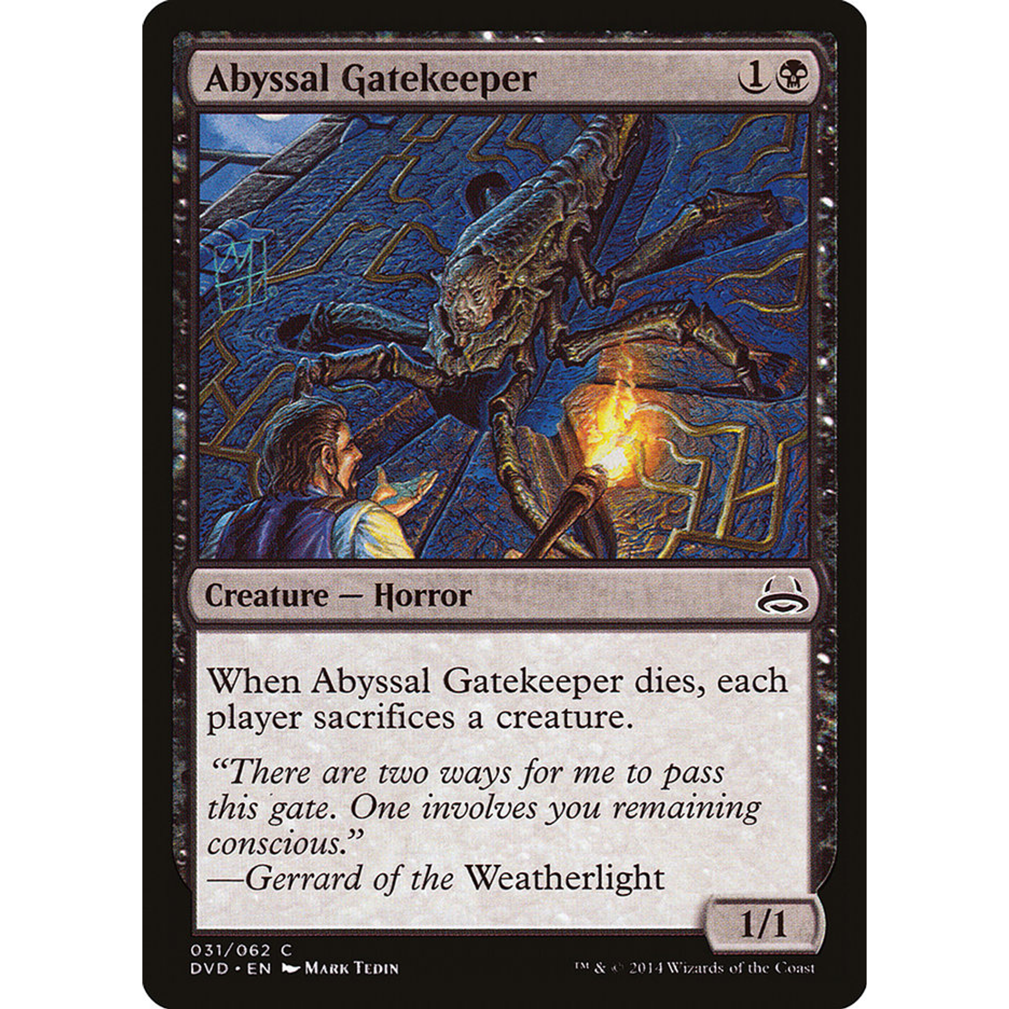 Abyssal Gatekeeper (DVD 31) — Moore Collectables UK