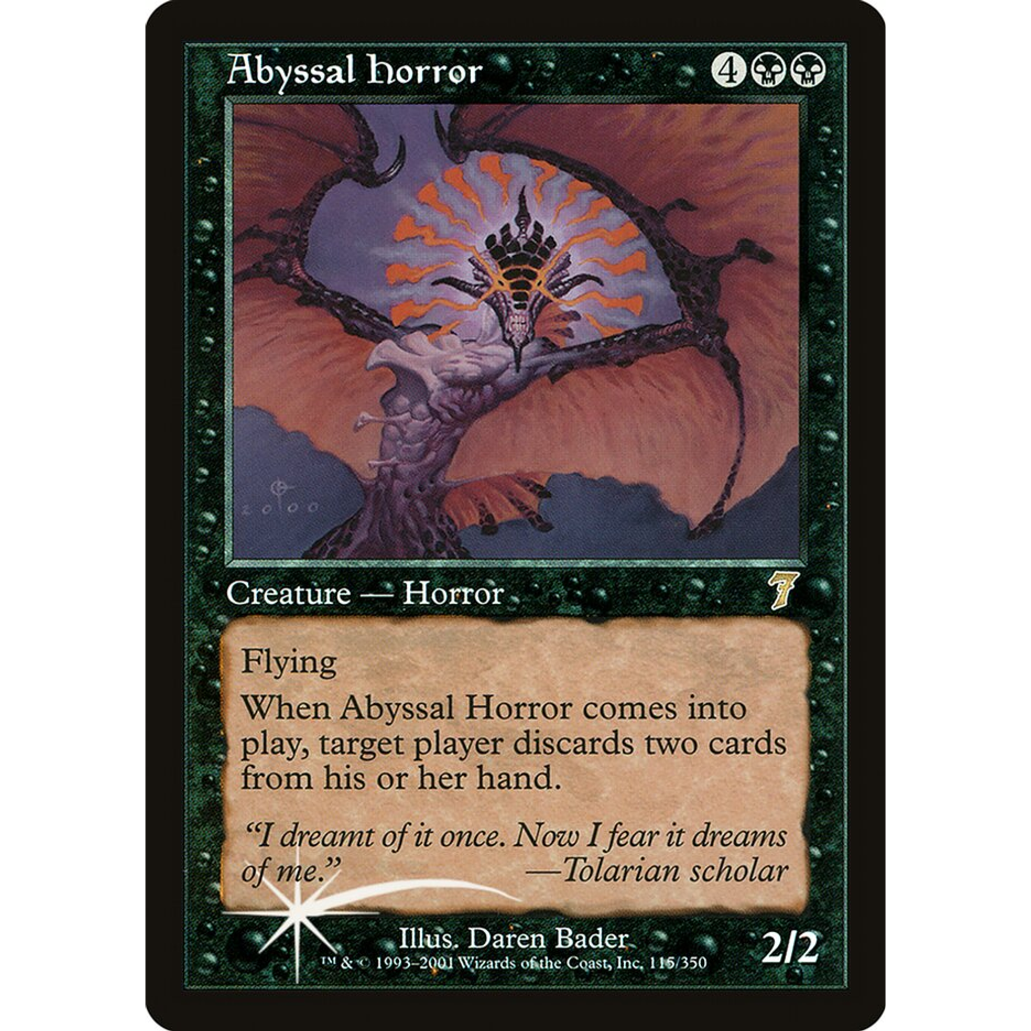 Abyssal Horror (7ED 115★) — Moore Collectables UK