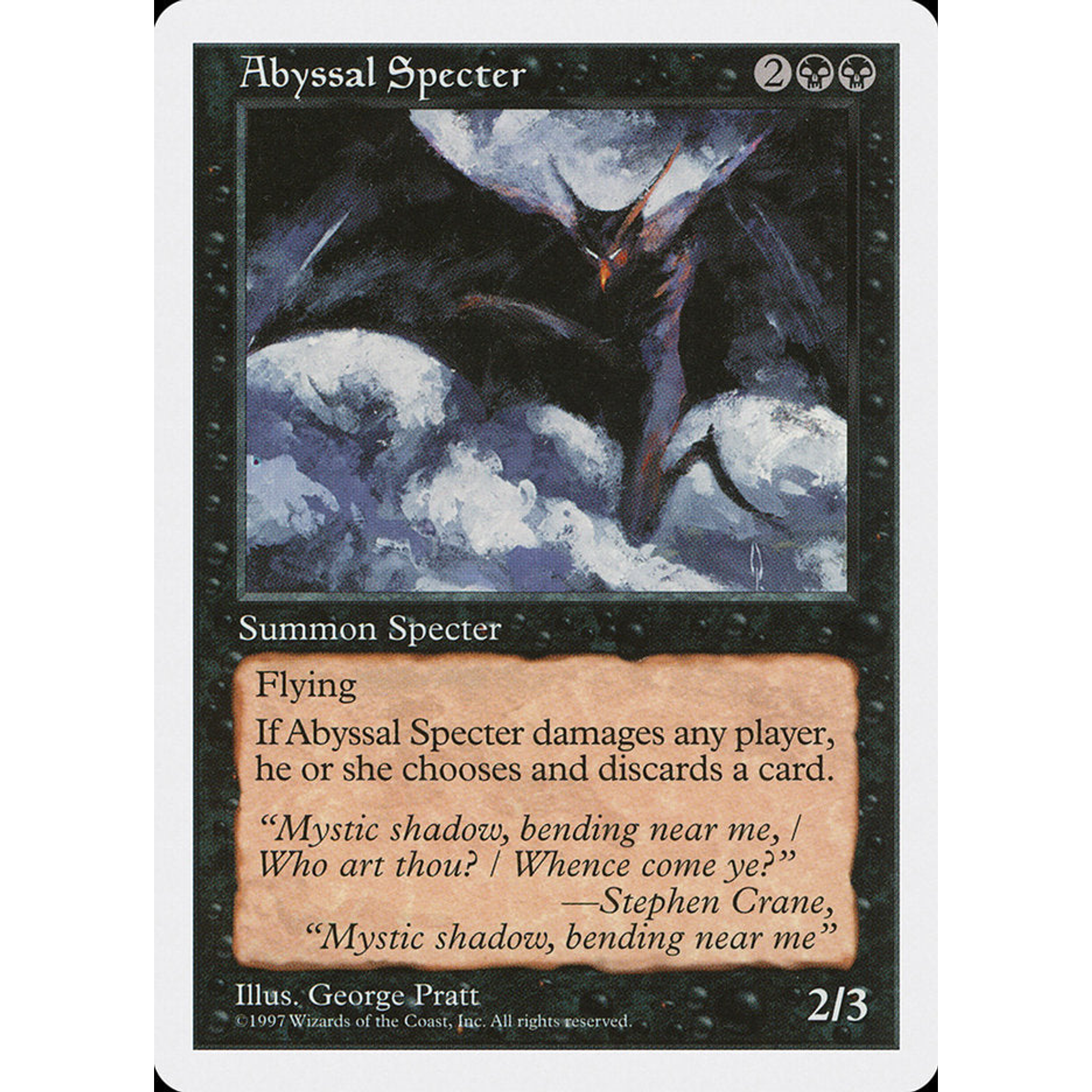 Abyssal Specter (5ED 139) — Moore Collectables UK