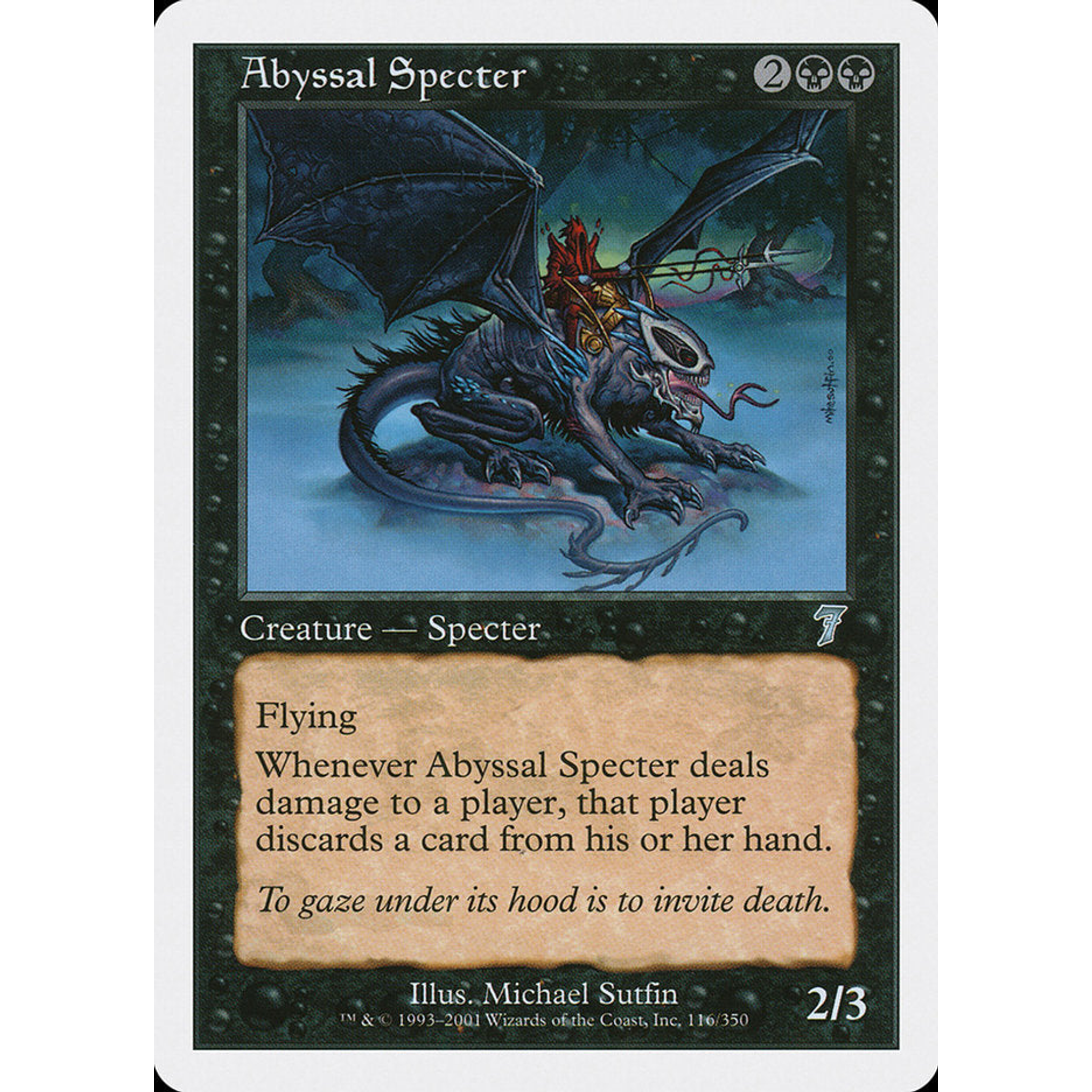 Abyssal Specter (7ED 116) — Moore Collectables UK