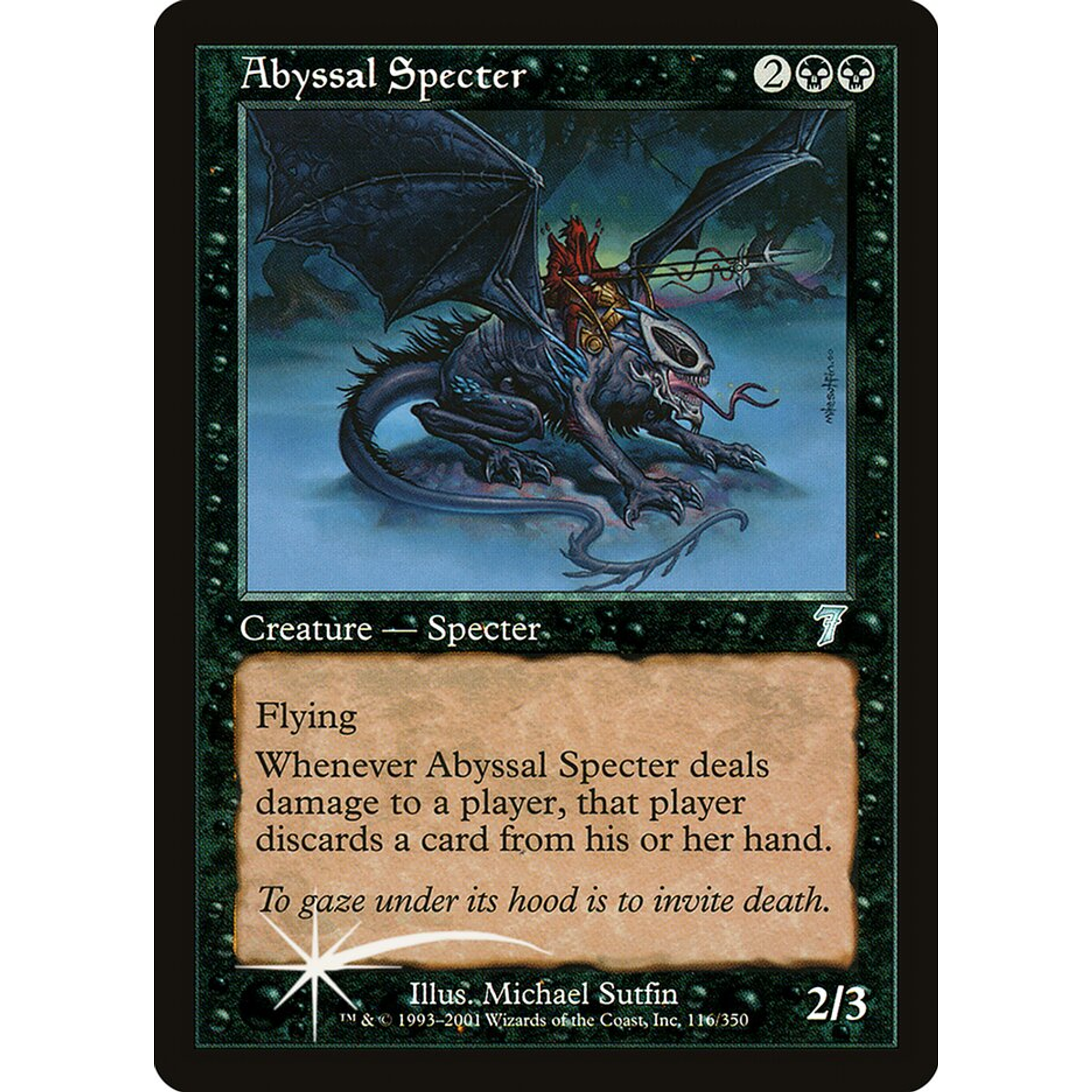 Abyssal Specter (7ED 116★) — Moore Collectables UK