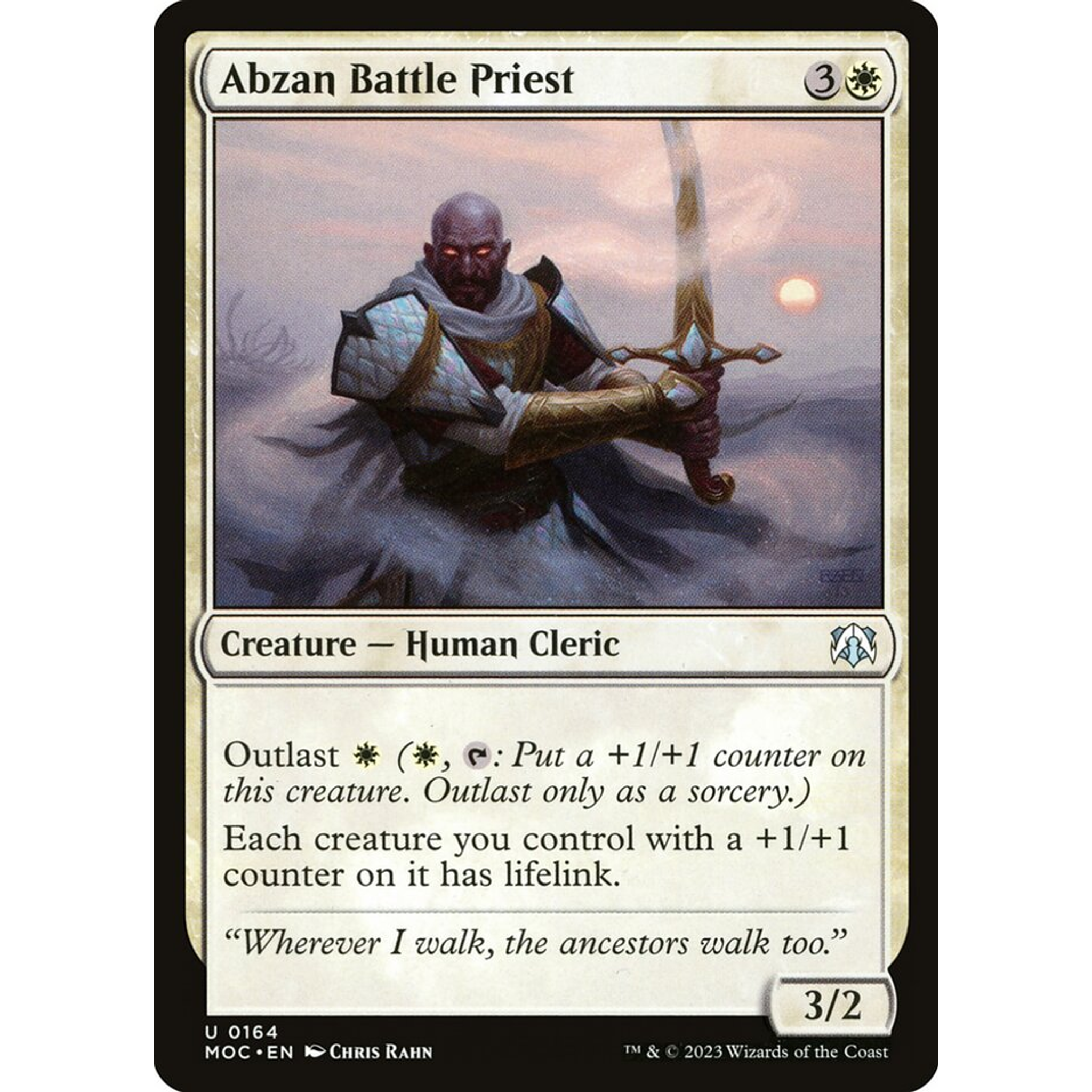 Abzan Battle Priest (MOC 164) — Moore Collectables UK