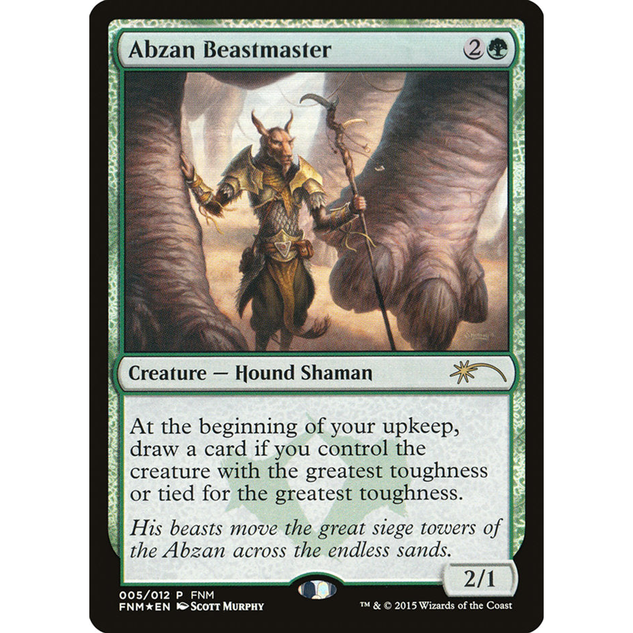 Abzan Beastmaster (F15 5) — Moore Collectables UK
