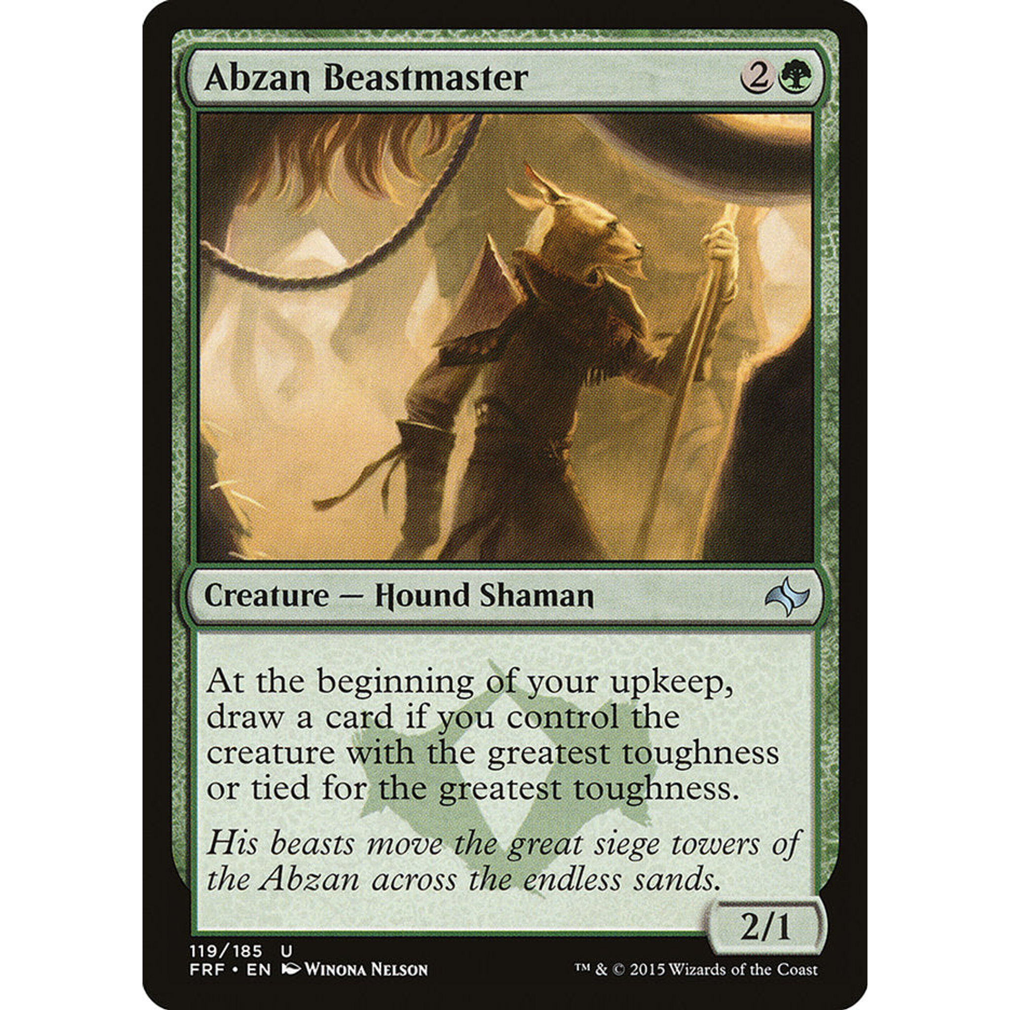 Abzan Beastmaster (FRF 119) — Moore Collectables UK