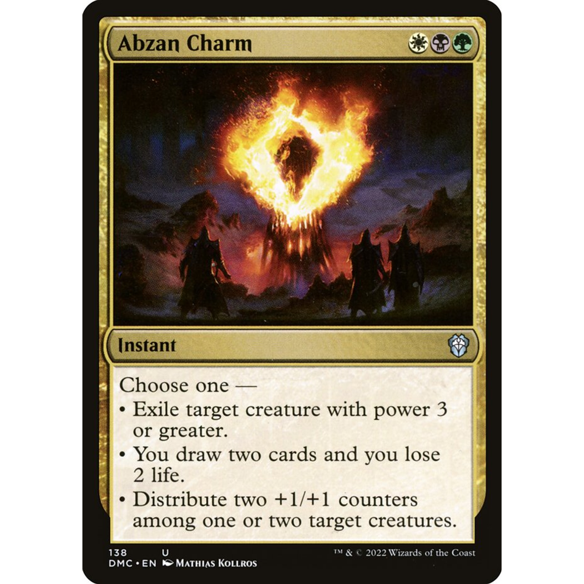 Abzan Charm (DMC 138) — Moore Collectables UK