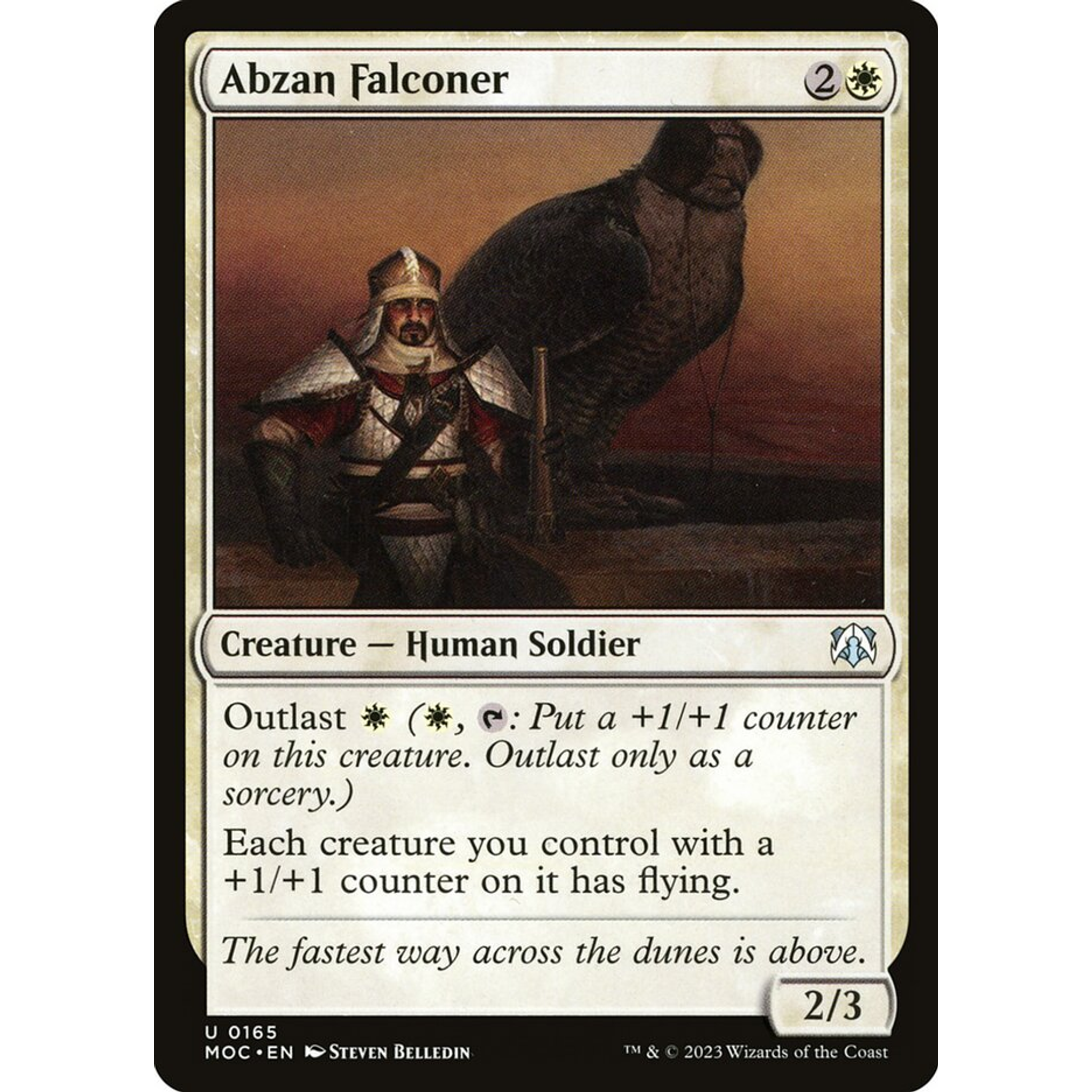 Abzan Falconer (MOC 165) — Moore Collectables UK