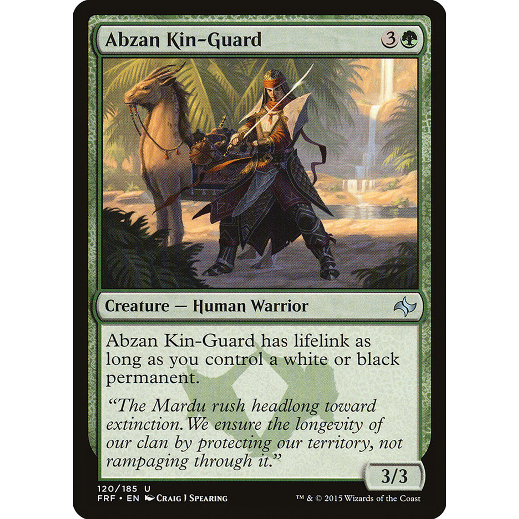 Abzan Kin-Guard (FRF 120) — Moore Collectables UK