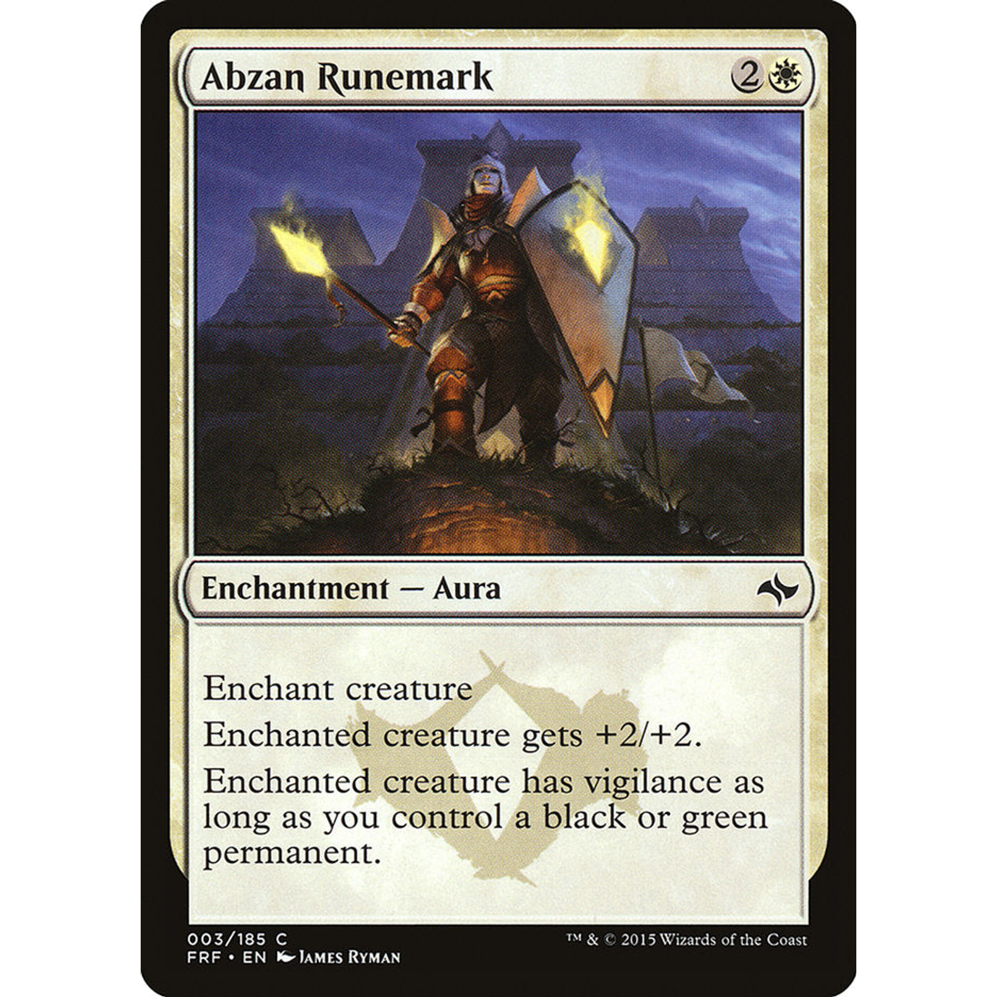 Abzan Runemark (FRF 3) — Moore Collectables UK