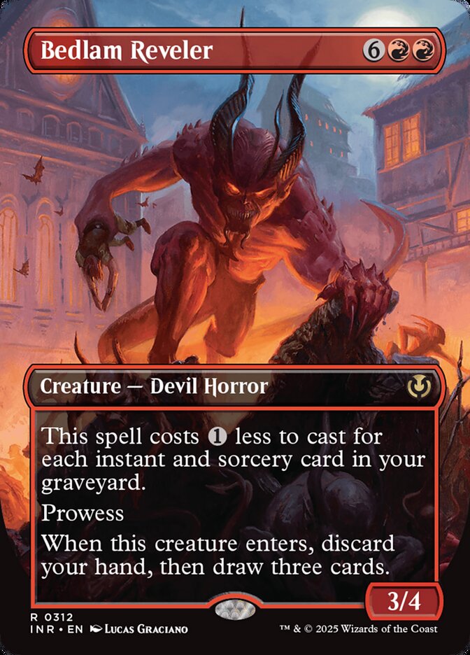 Bedlam Reveler – Rare Magic: The Gathering card from Innistrad Remastered (#312)