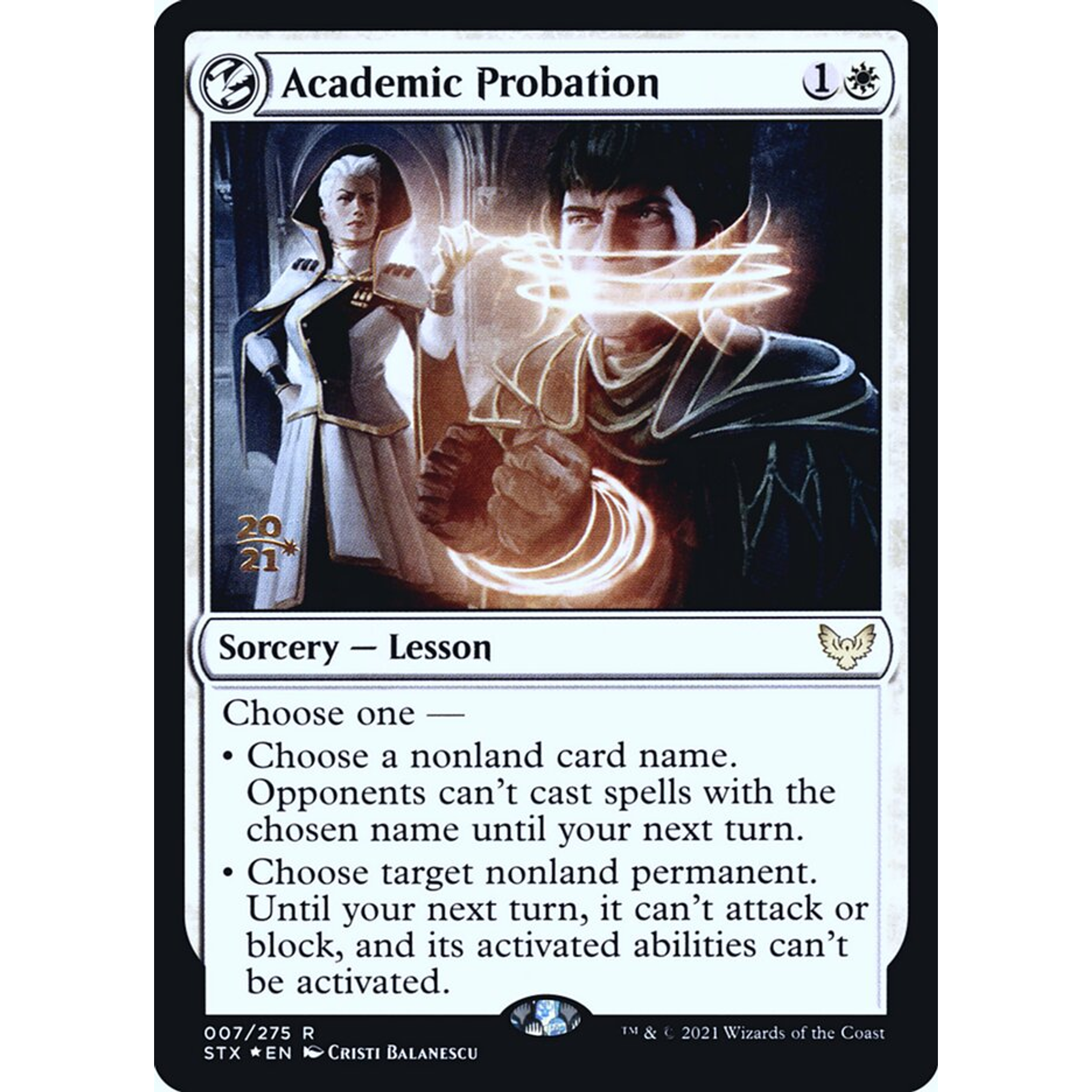 Academic Probation (PSTX 7s) — Moore Collectables UK
