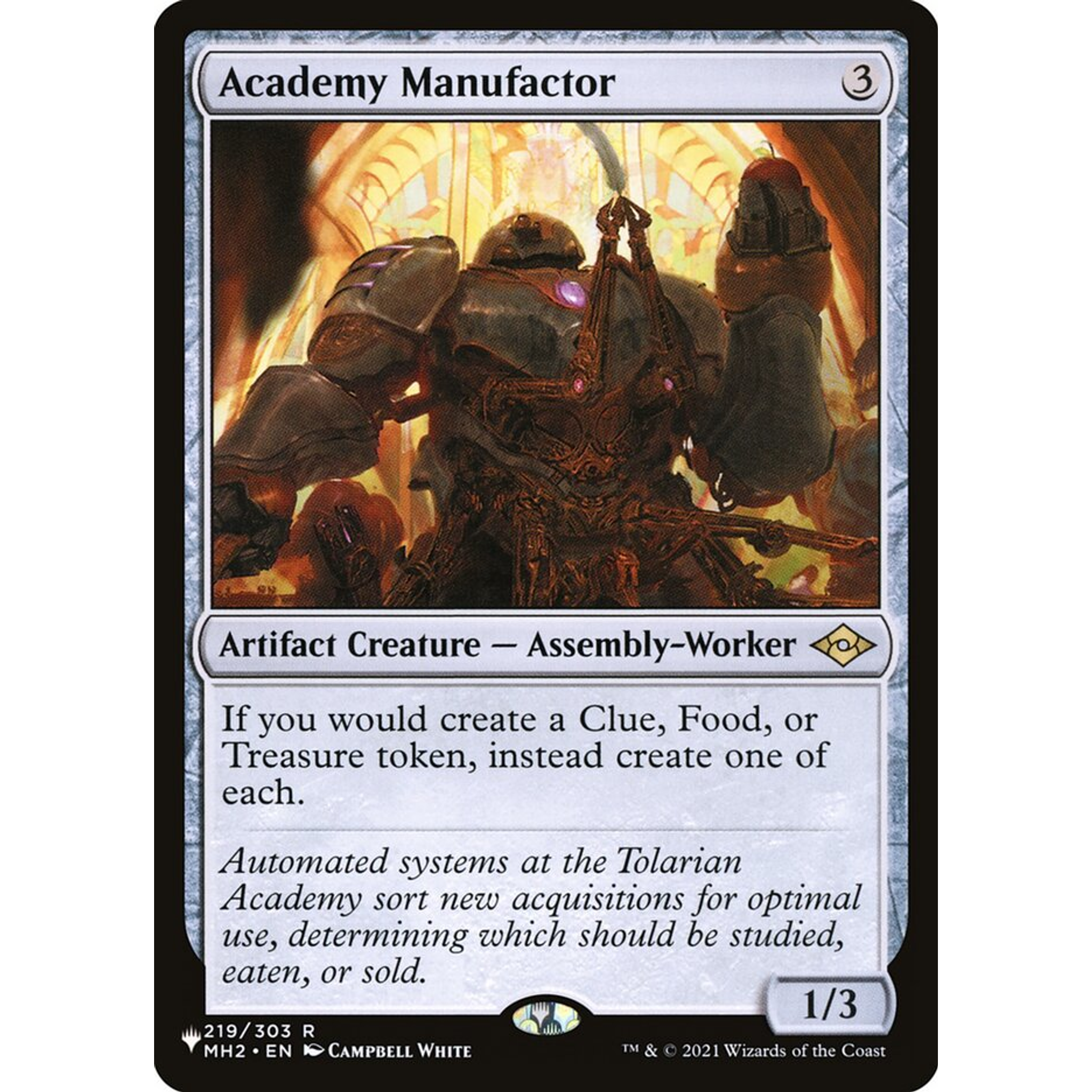Academy Manufactor (PLST MH2-219) — Moore Collectables UK