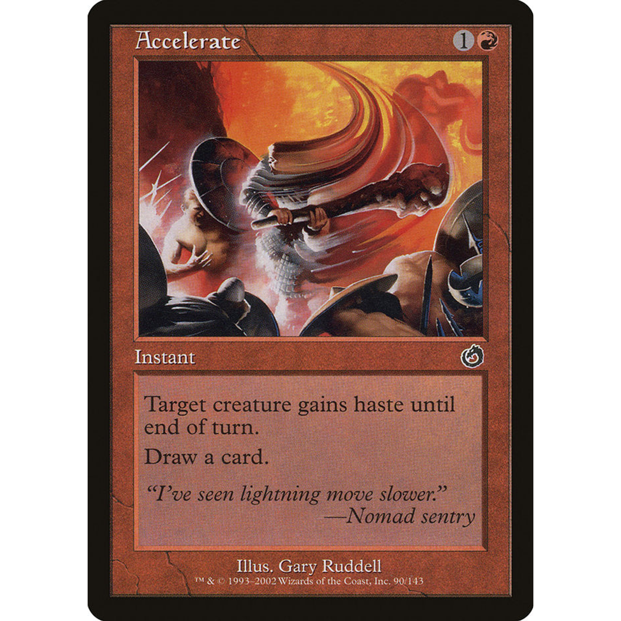 Accelerate (TOR 90) — Moore Collectables UK