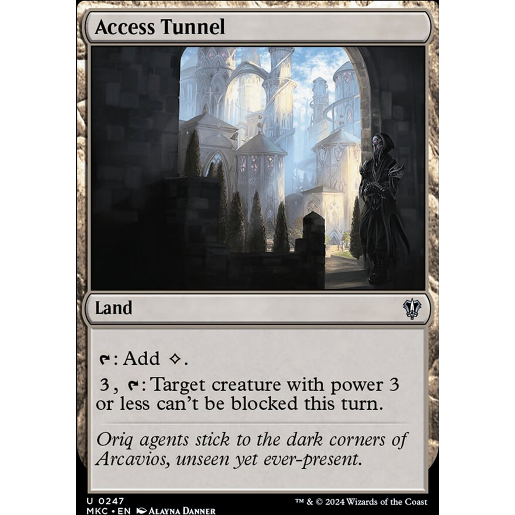 Access Tunnel (MKC 247) — Moore Collectables UK