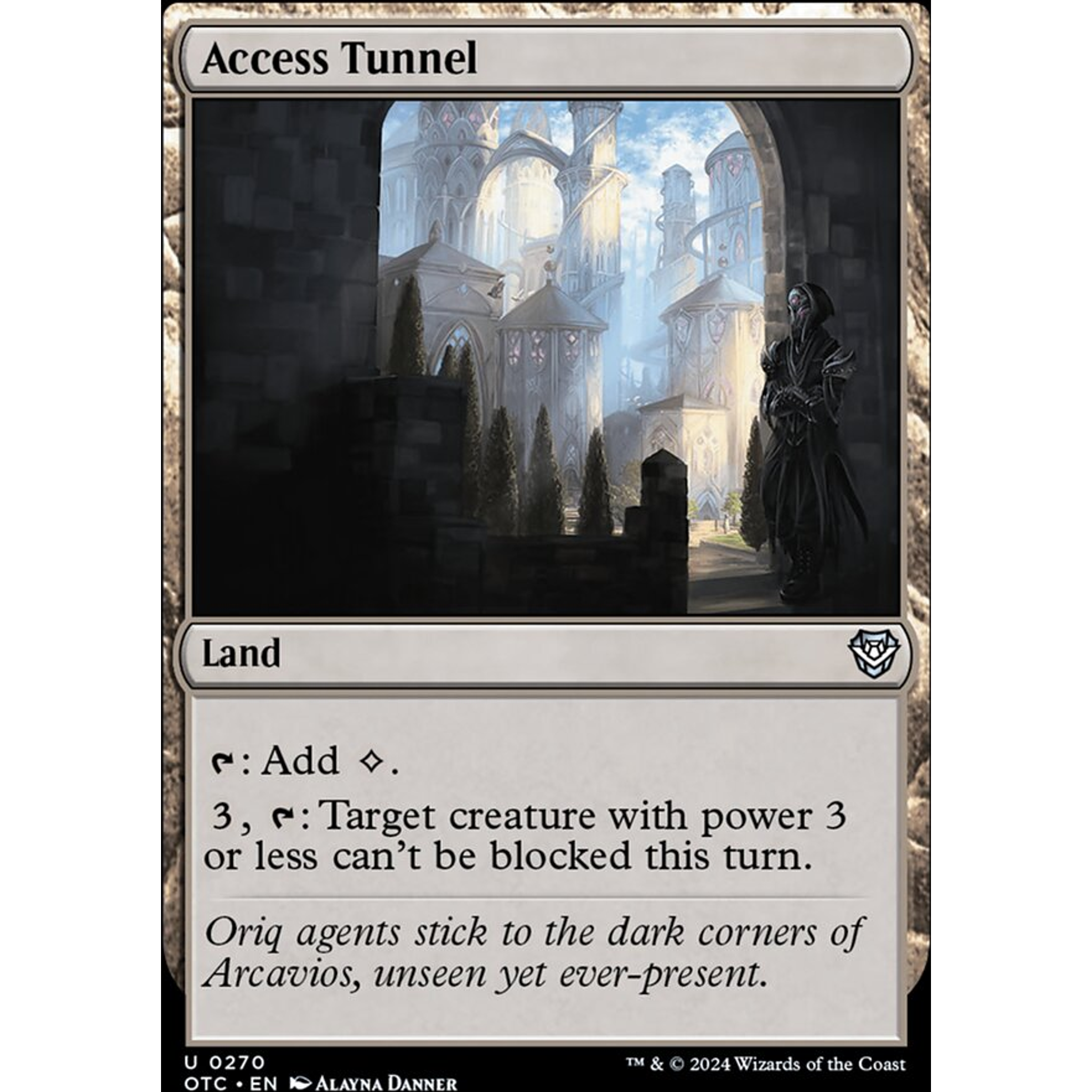 Access Tunnel (OTC 270) — Moore Collectables UK