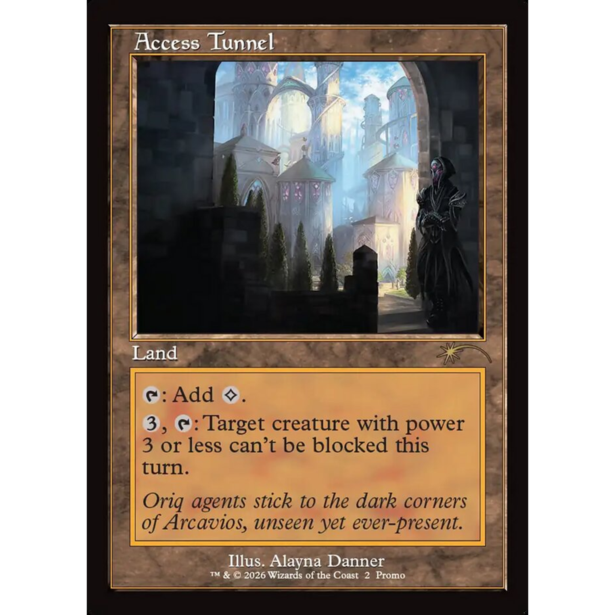 Access Tunnel (PW26 9) — Moore Collectables UK