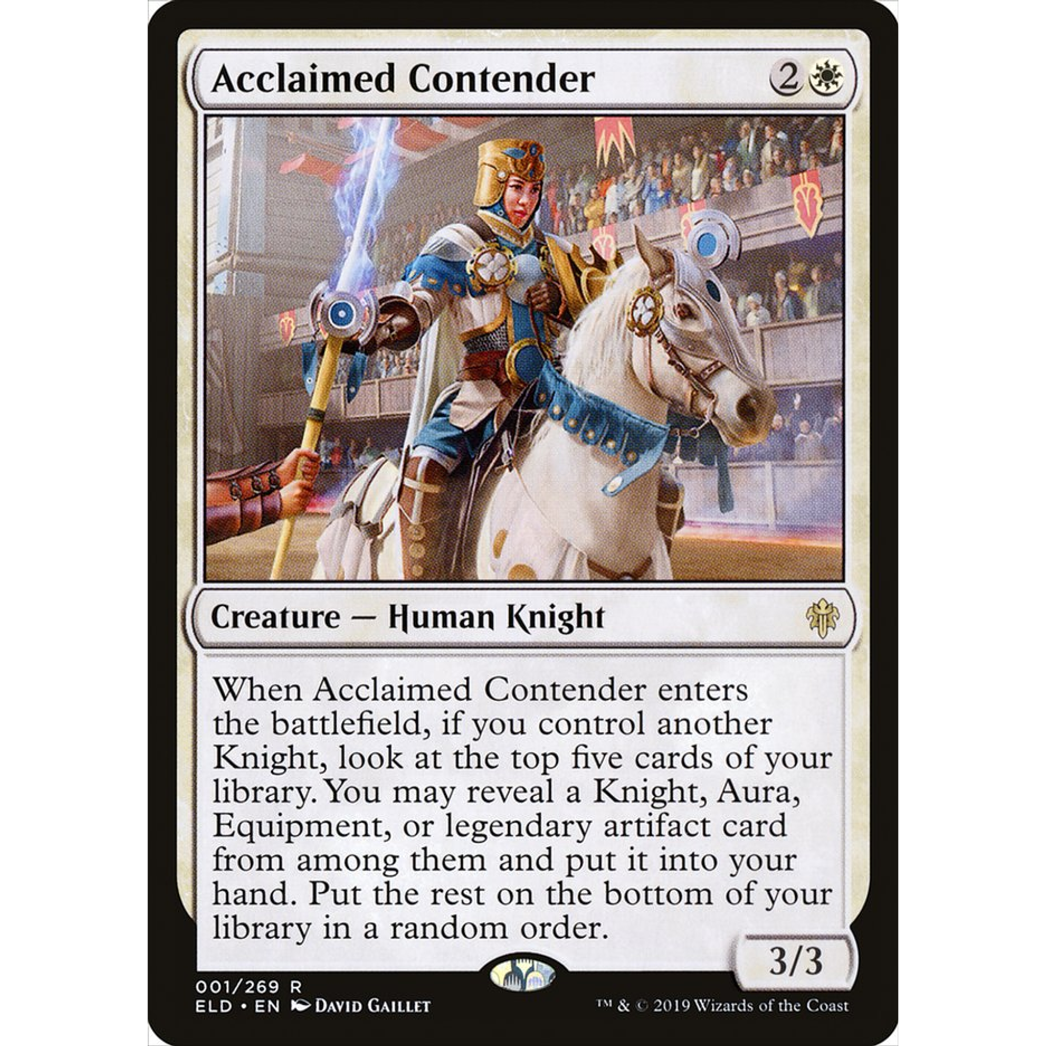 Acclaimed Contender (ELD 1) — Moore Collectables UK