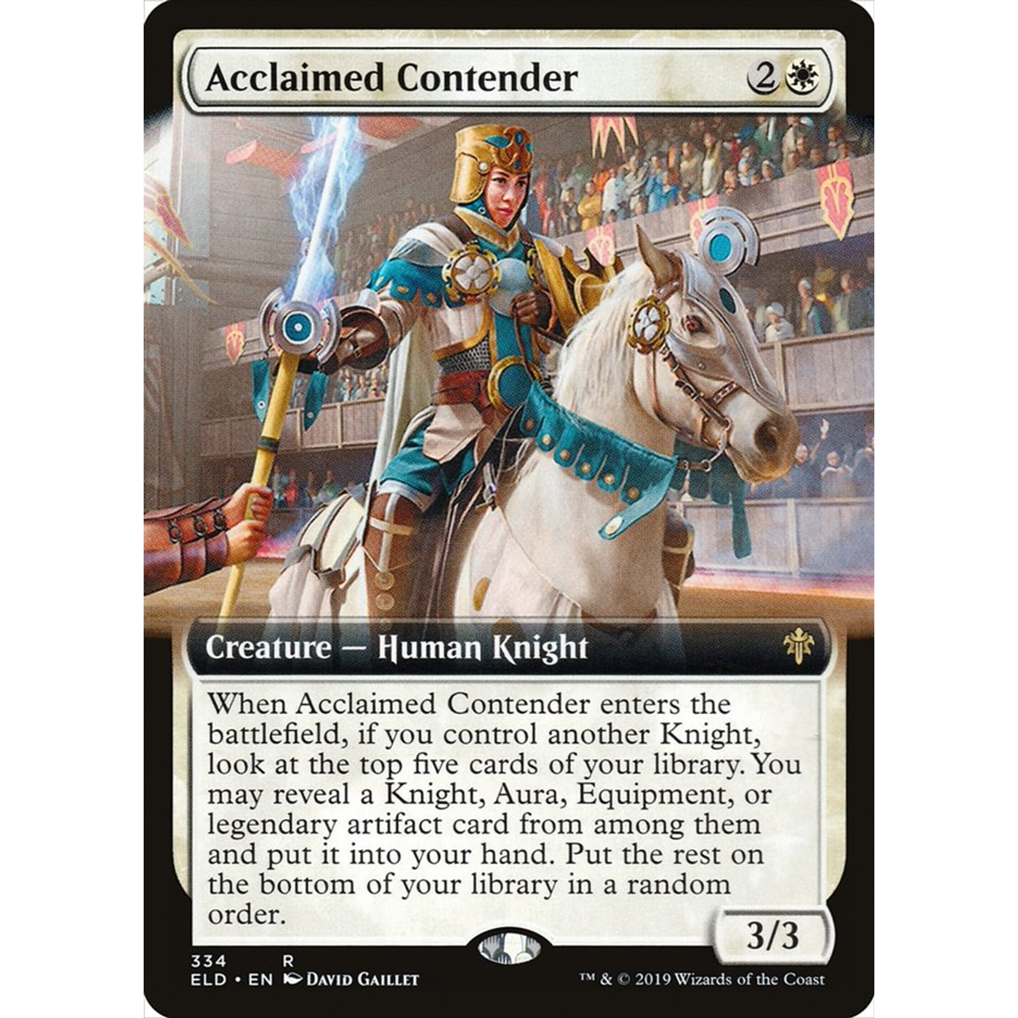 Acclaimed Contender (ELD 334) — Moore Collectables UK