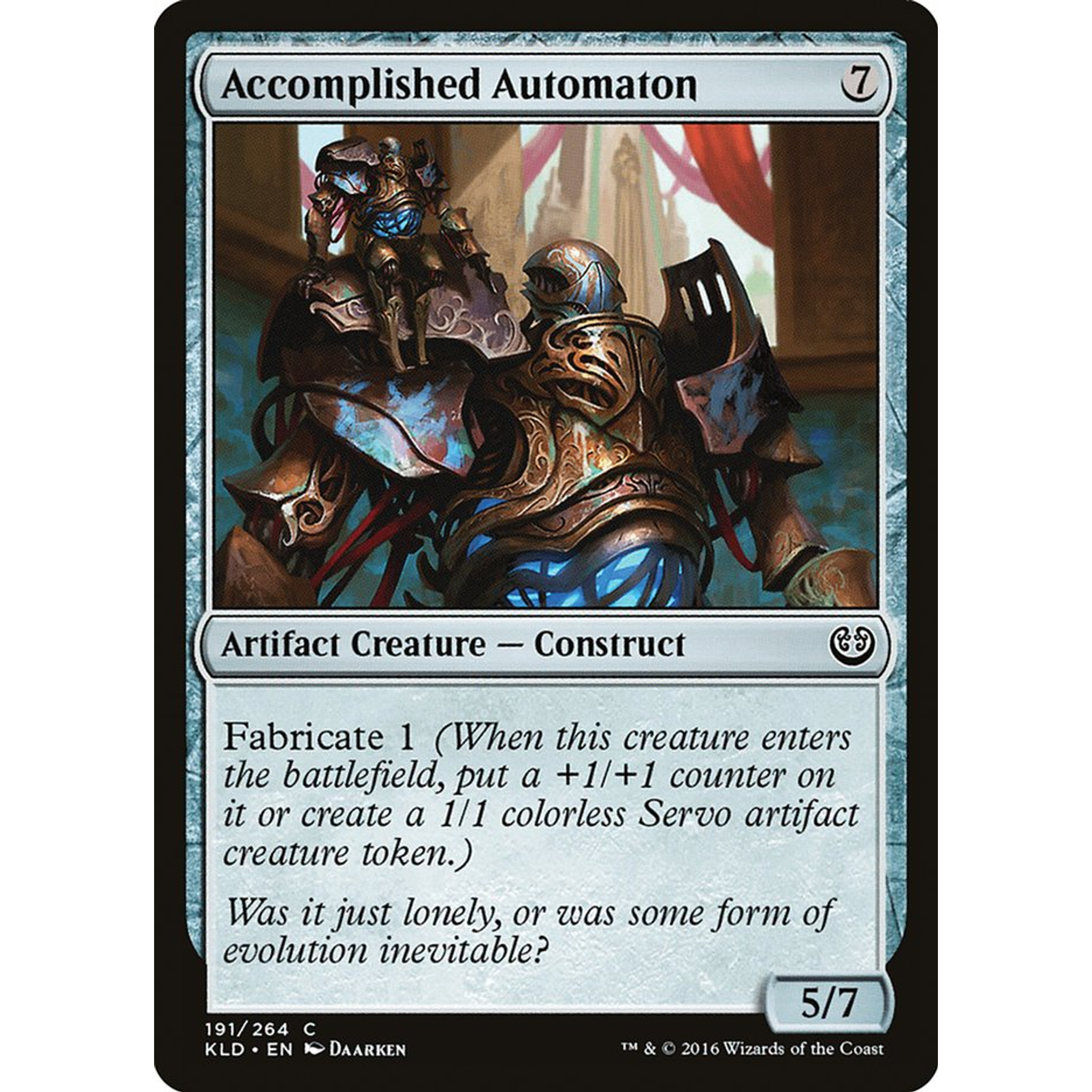 Accomplished Automaton (KLD 191) — Moore Collectables UK