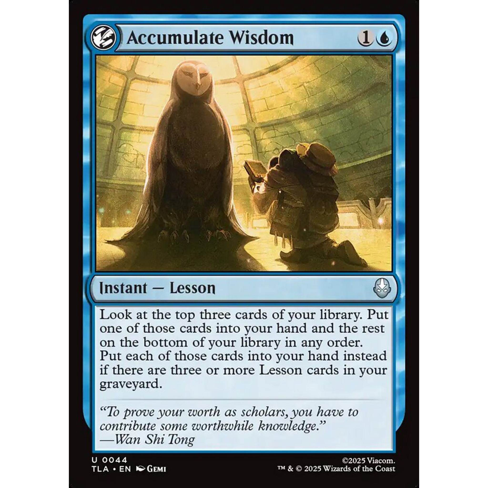Accumulate Wisdom (TLA 44) — Moore Collectables UK
