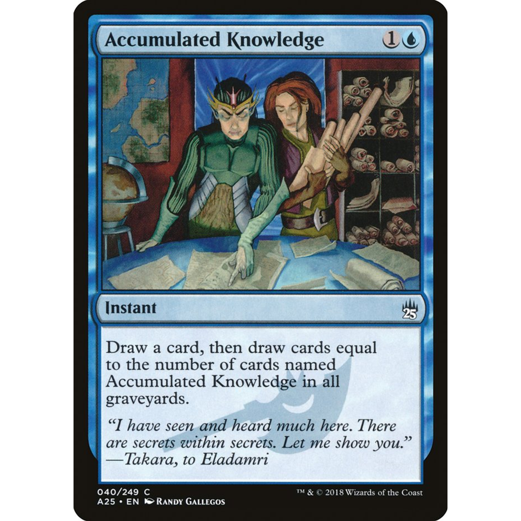 Accumulated Knowledge (A25 40) — Moore Collectables UK