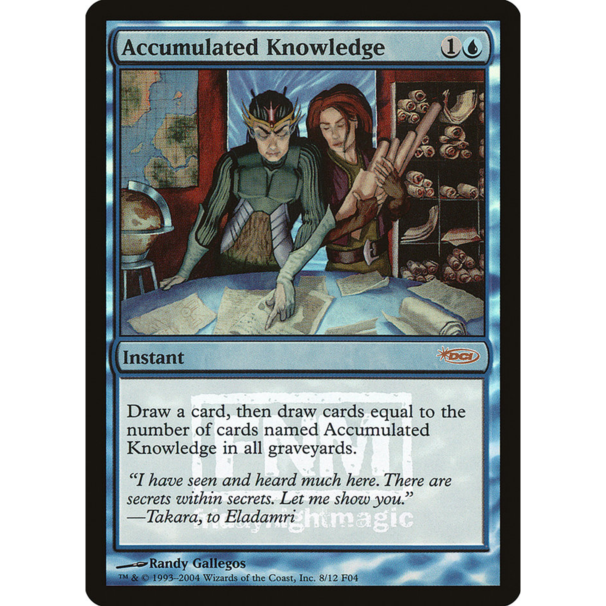 Accumulated Knowledge (F04 8) — Moore Collectables UK