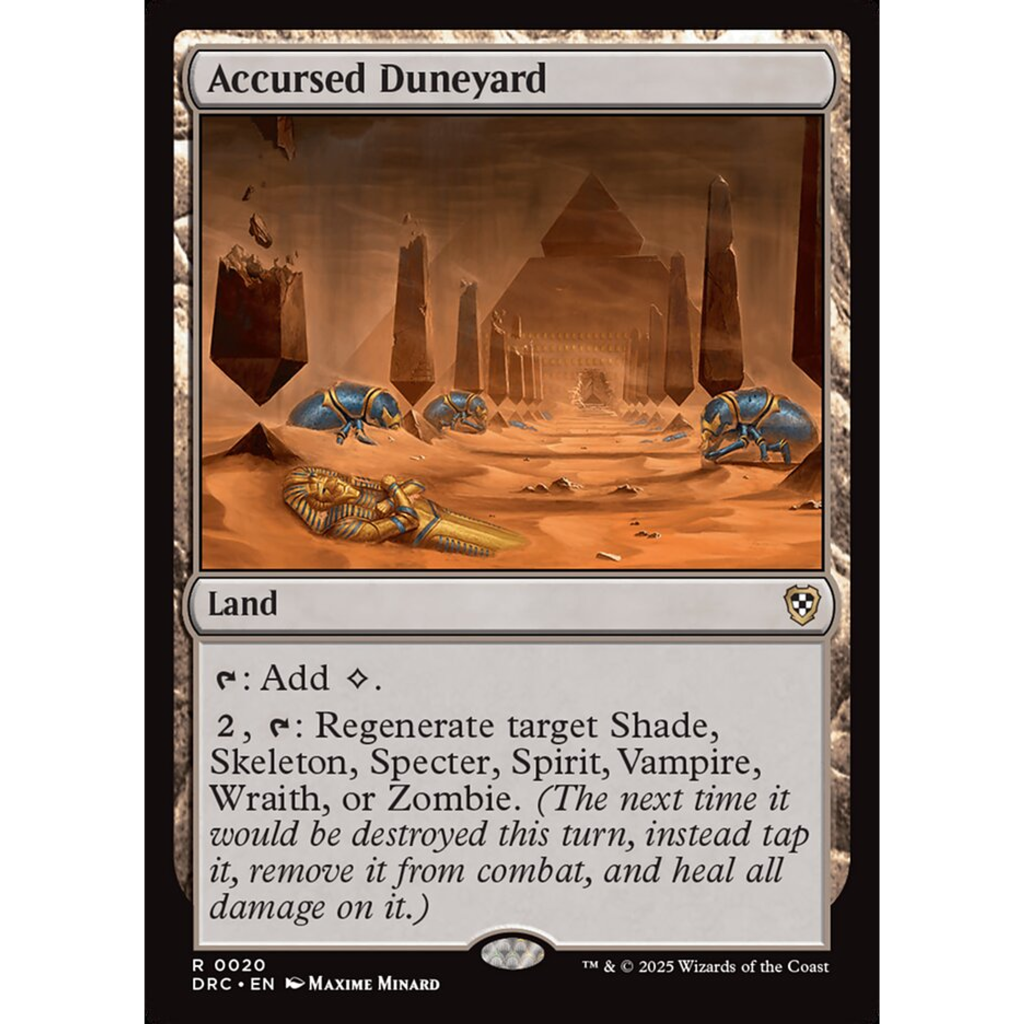 Accursed Duneyard (DRC 20) — Moore Collectables UK