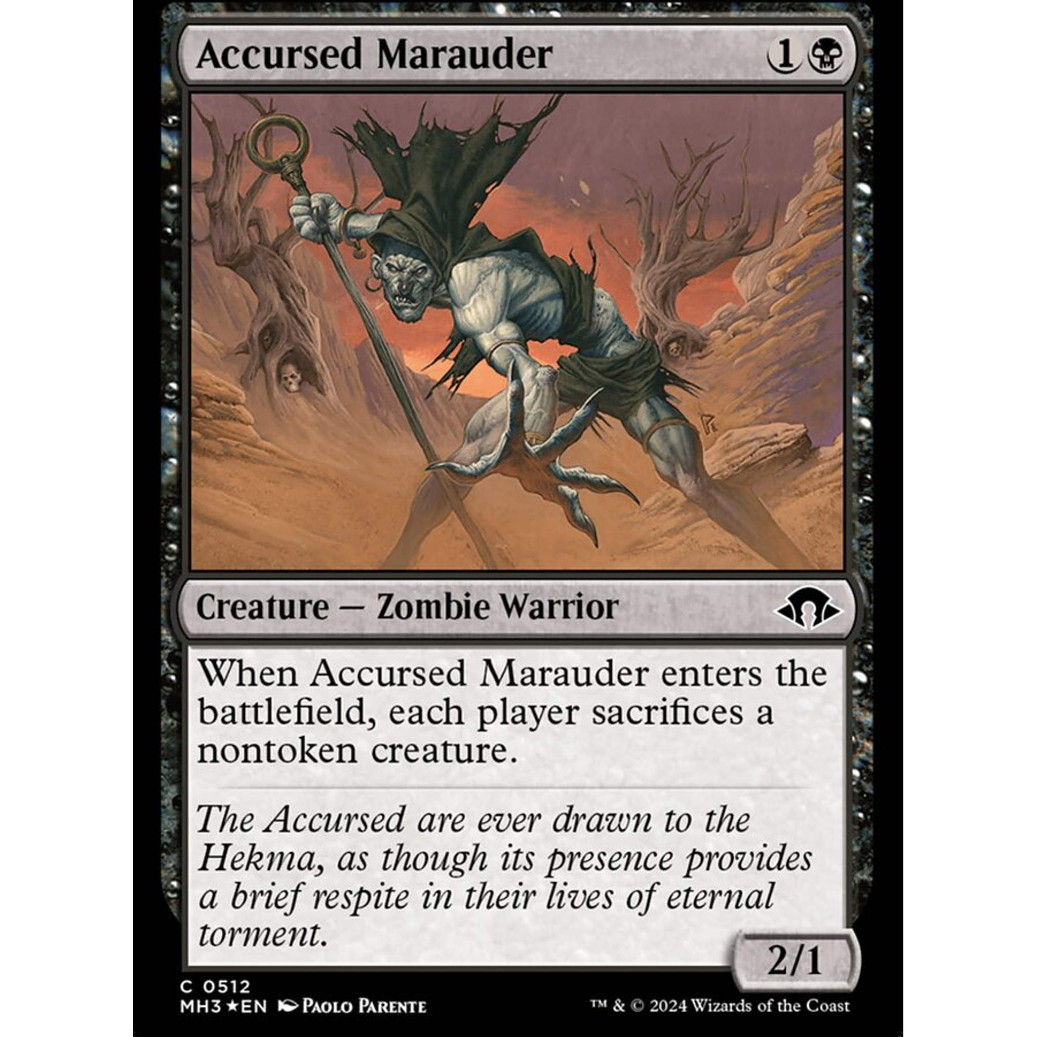 Accursed Marauder (MH3 512) — Moore Collectables UK