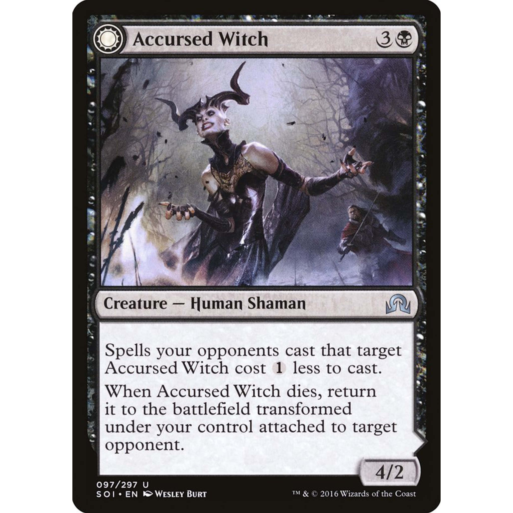 Accursed Witch // Infectious Curse (SOI 97) — Moore Collectables UK