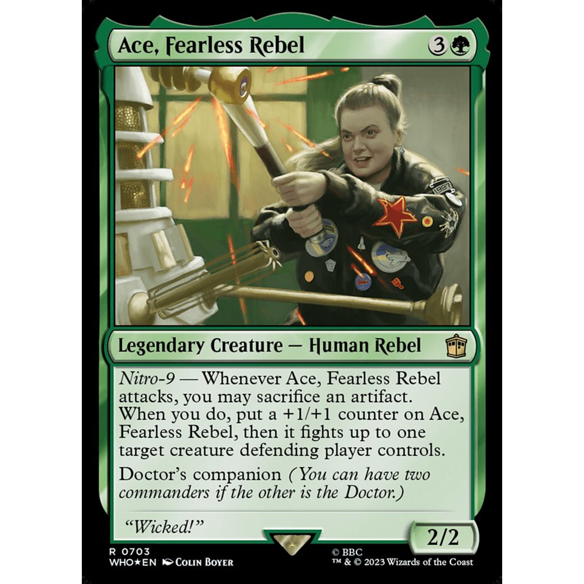 Ace, Fearless Rebel (WHO 703) — Moore Collectables UK