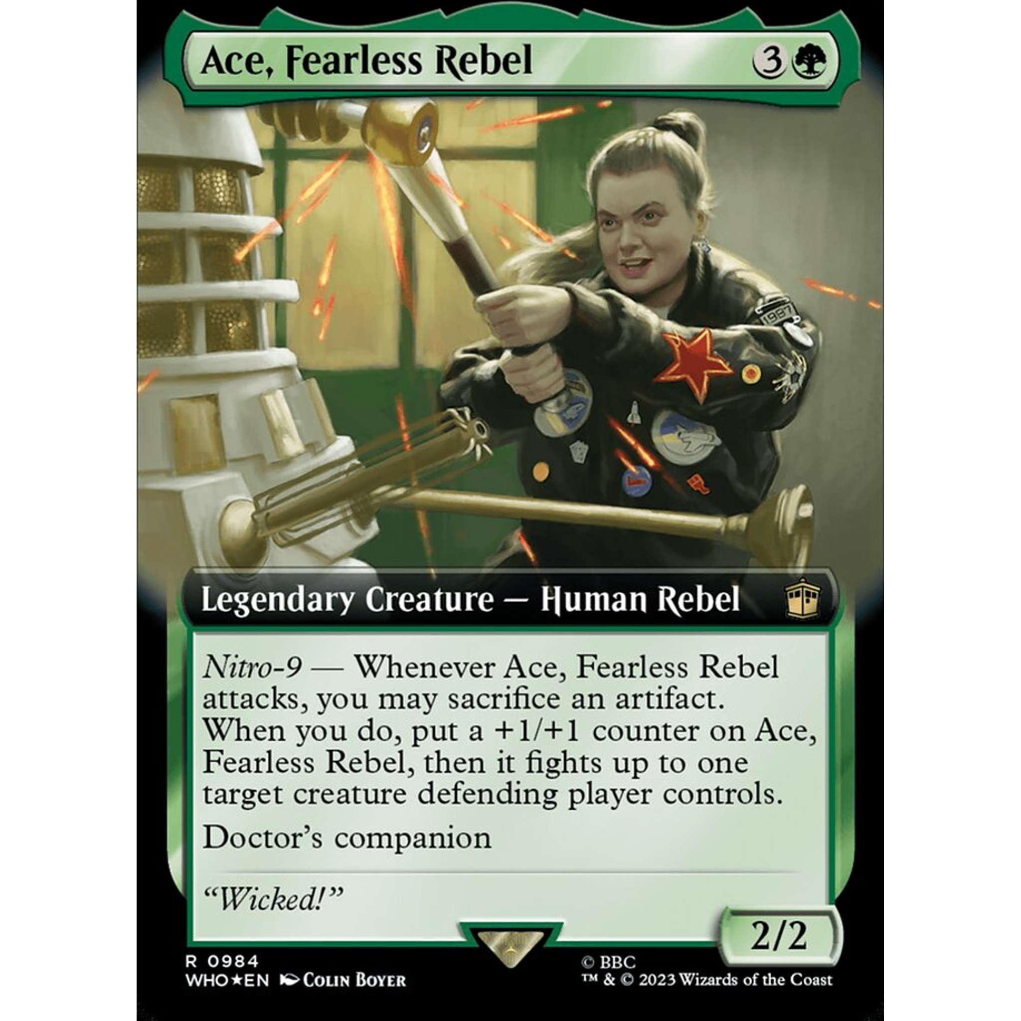 Ace, Fearless Rebel (WHO 984) — Moore Collectables UK