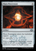 Worn Powerstone – Uncommon Magic: The Gathering card from Modern Horizons 3 (#298)