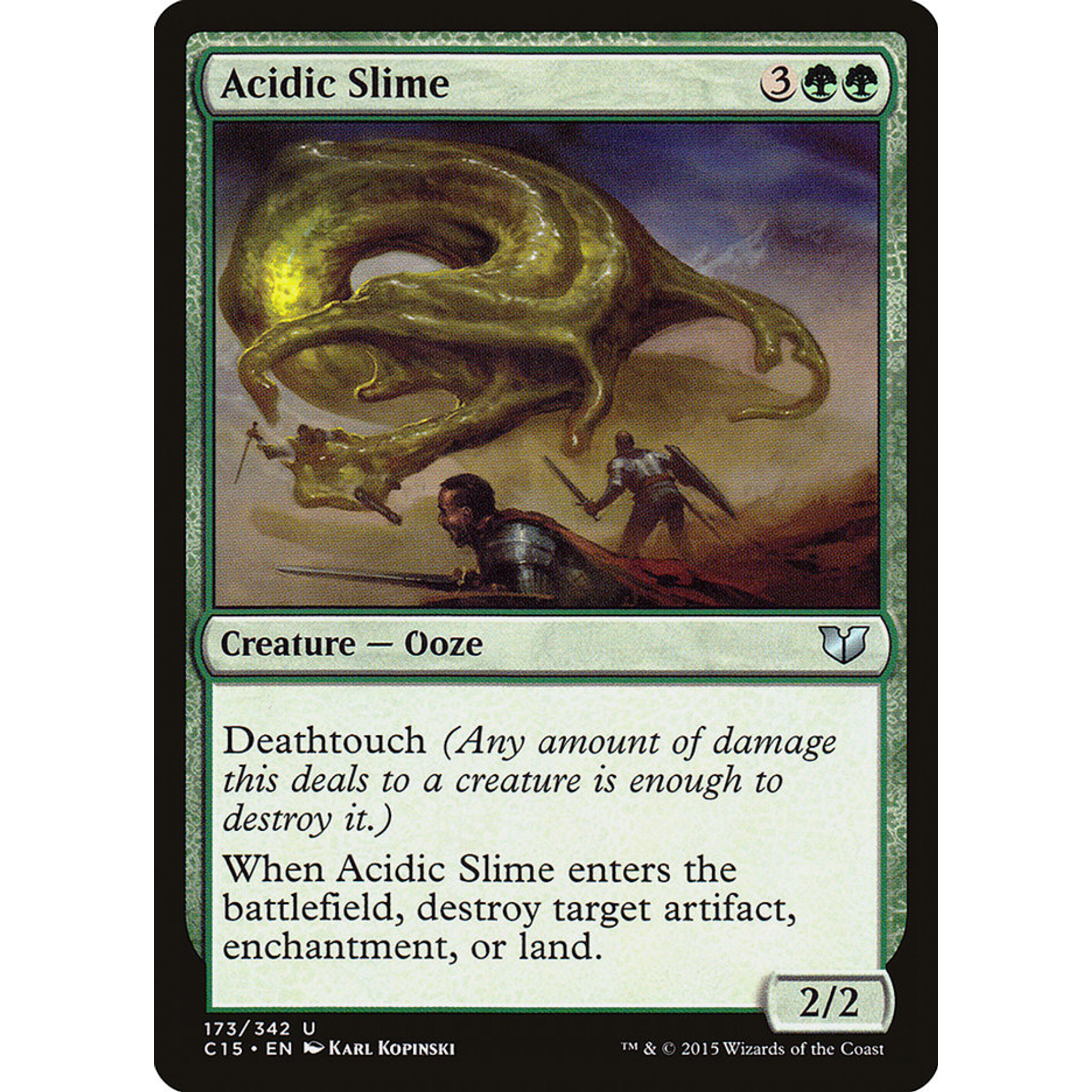 Acidic Slime (C15 173) — Moore Collectables UK