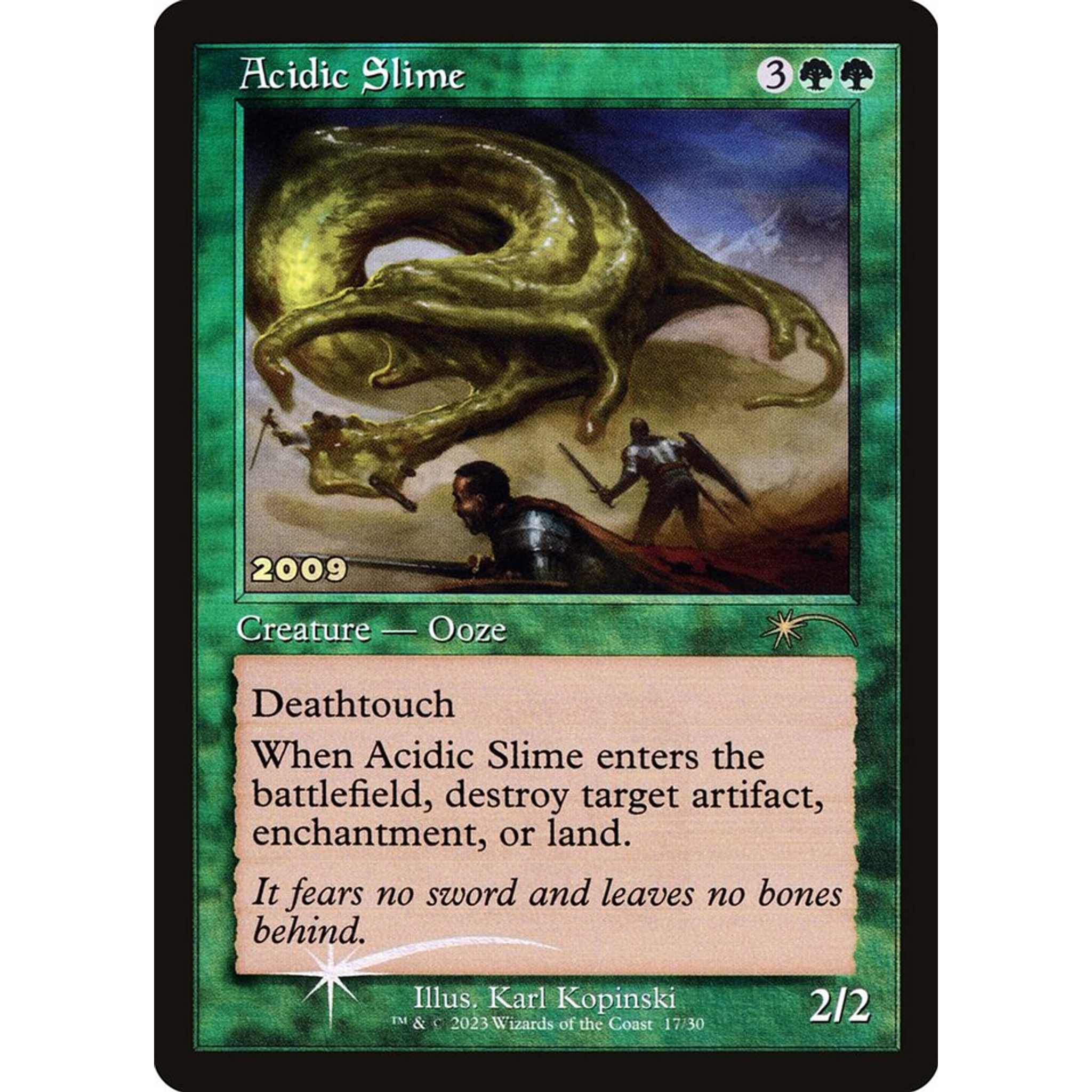 Acidic Slime (P30A 17) — Moore Collectables UK