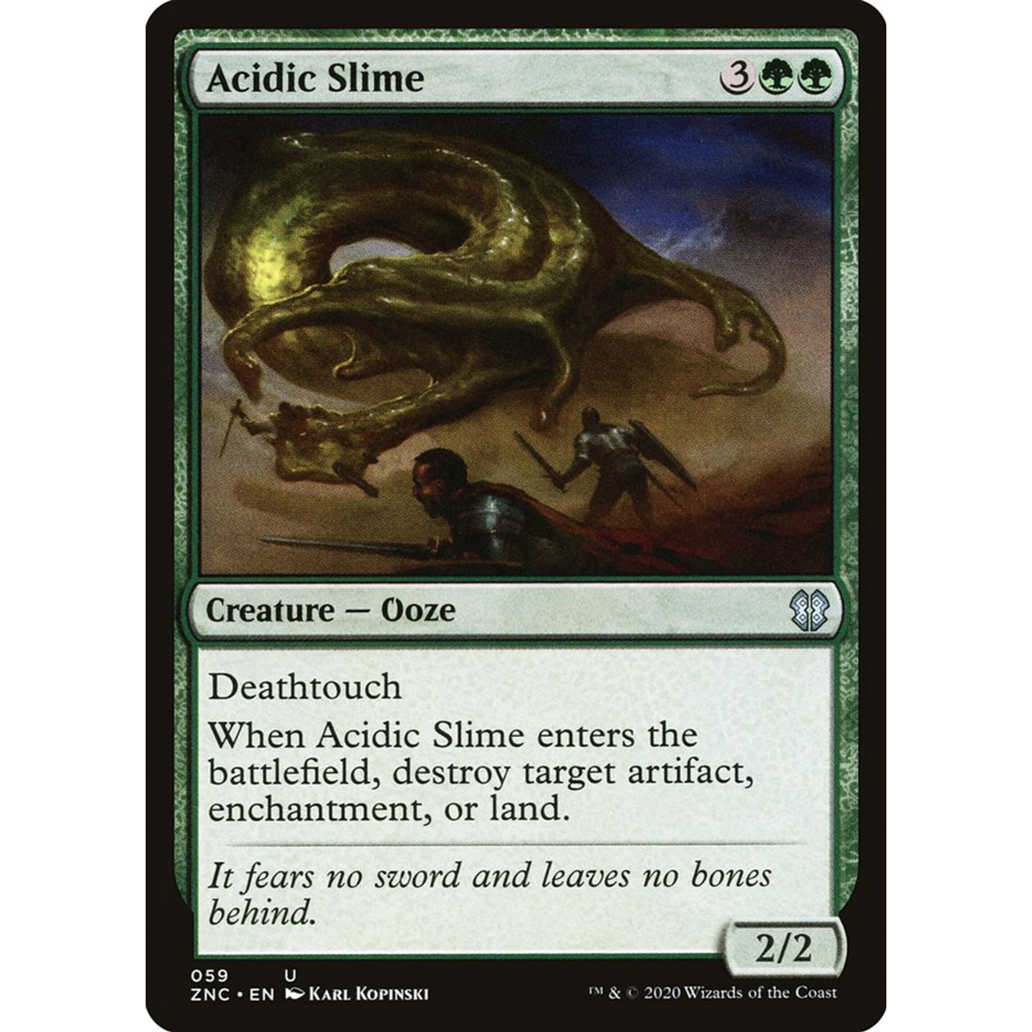 Acidic Slime (ZNC 59) — Moore Collectables UK