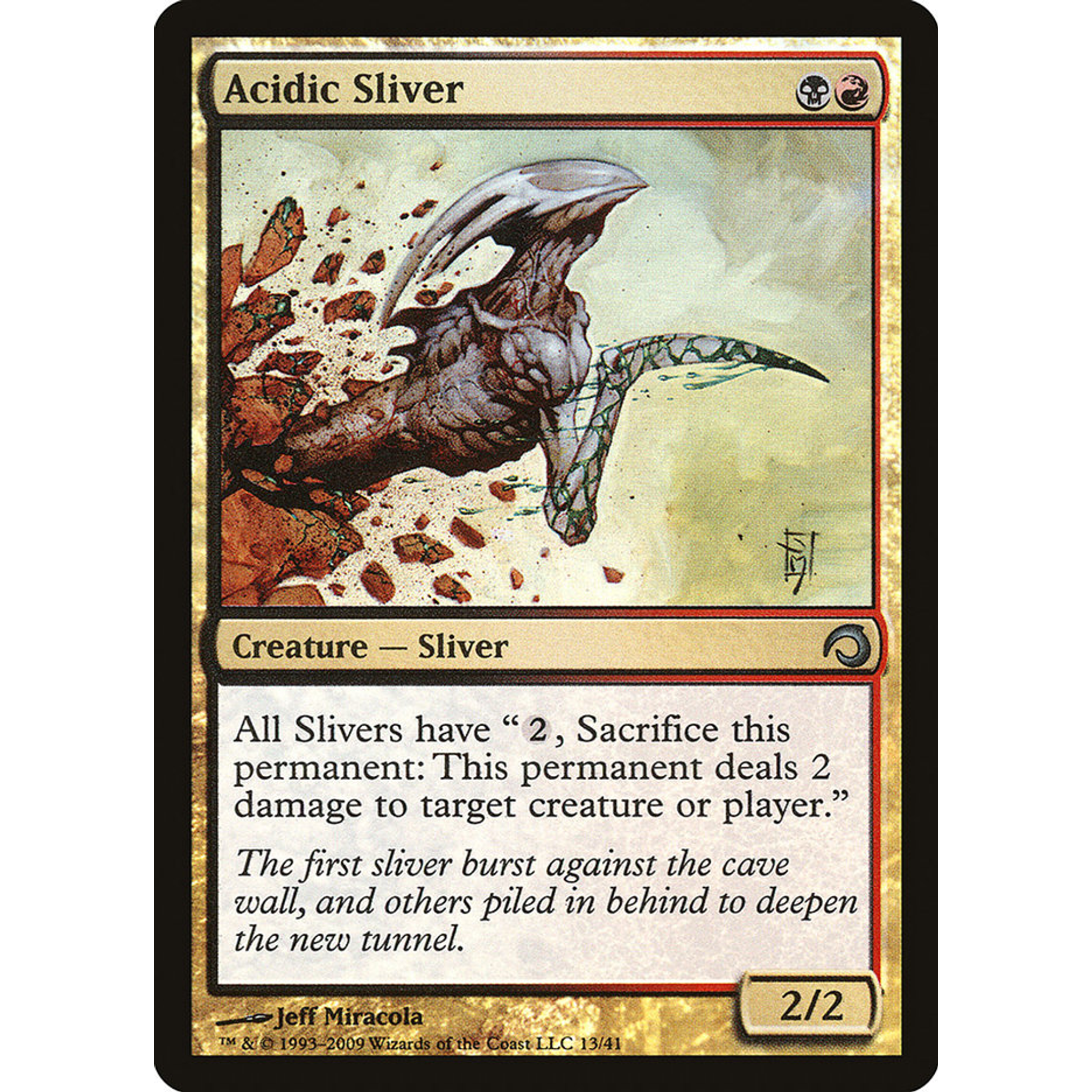 Acidic Sliver (H09 13) — Moore Collectables UK