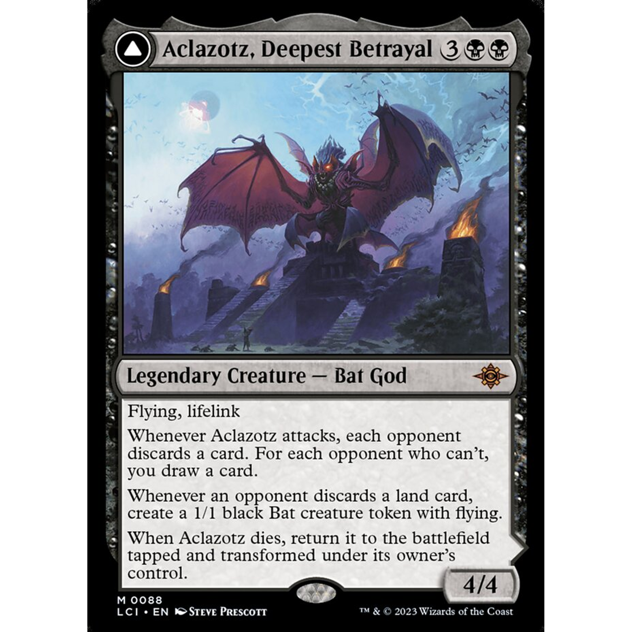 Aclazotz, Deepest Betrayal // Temple of the Dead (LCI 88) — Moore Collectables UK