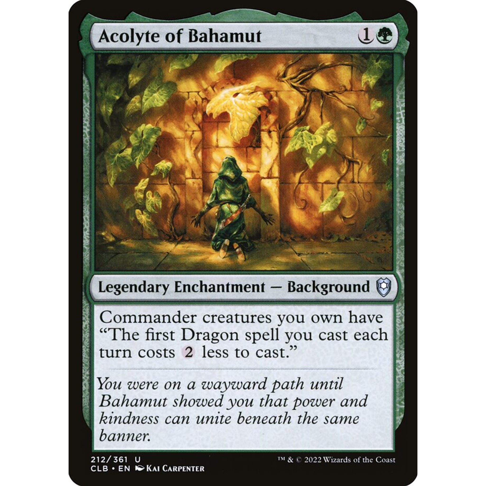 Acolyte of Bahamut (CLB 212) — Moore Collectables UK