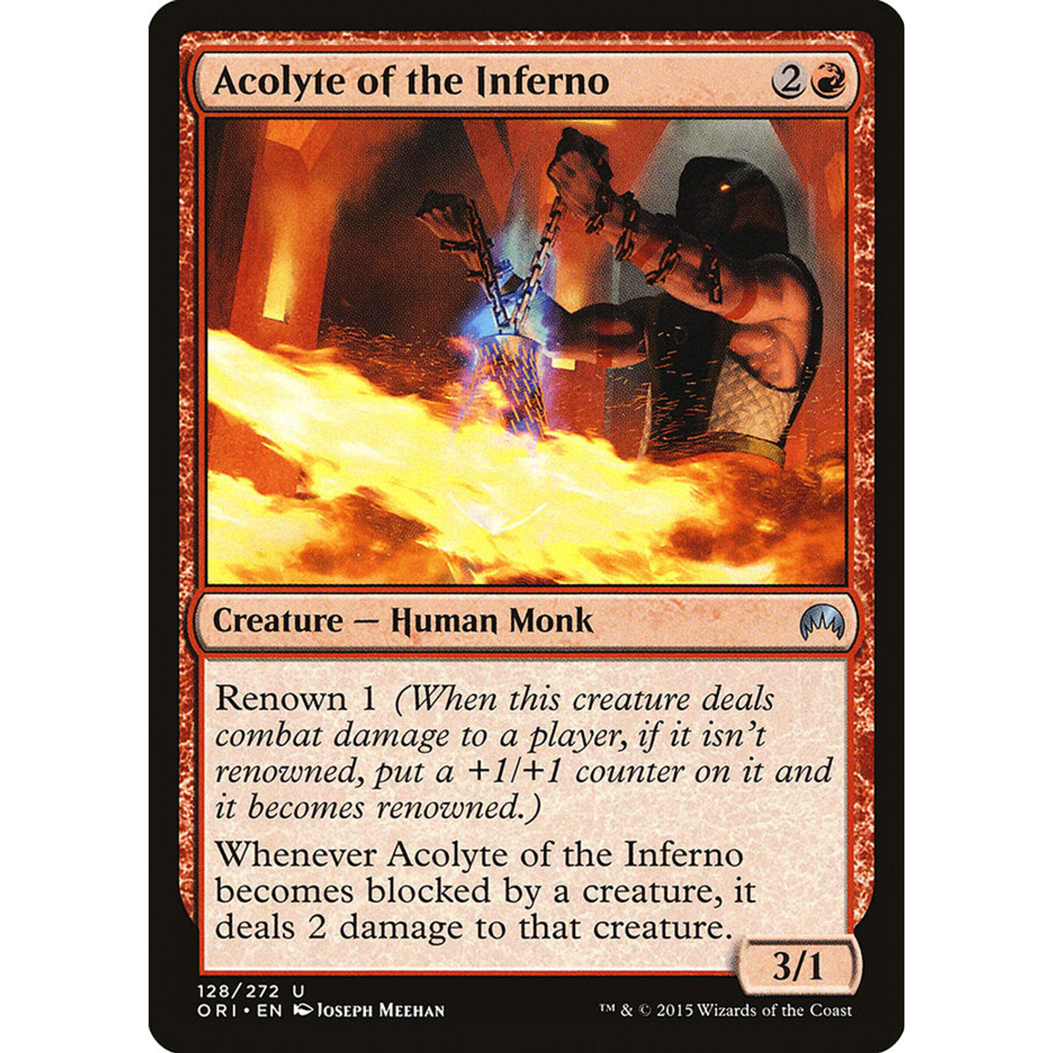Acolyte of the Inferno (ORI 128) — Moore Collectables UK