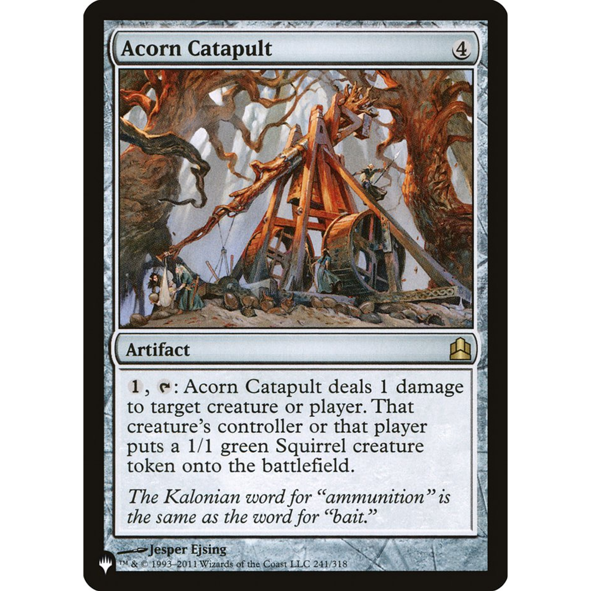 Acorn Catapult (PLST CMD-241) — Moore Collectables UK