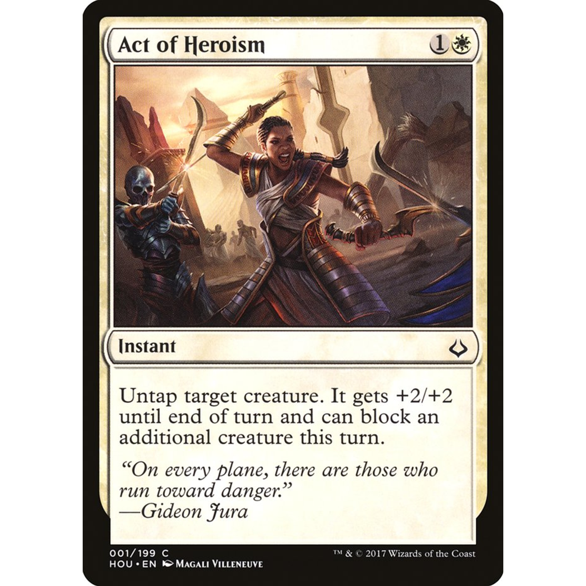 Act of Heroism (HOU 1) — Moore Collectables UK