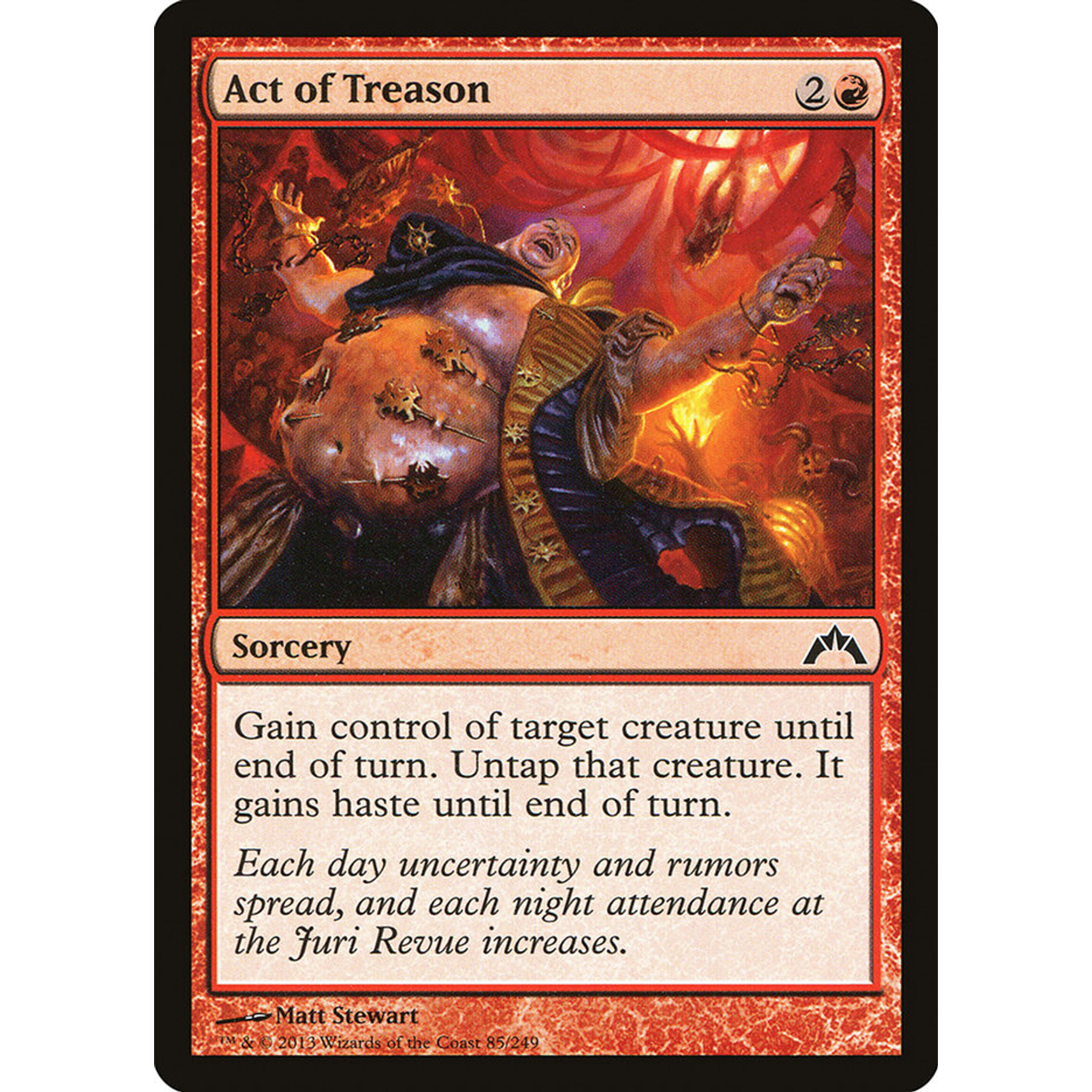 Act of Treason (GTC 85) — Moore Collectables UK