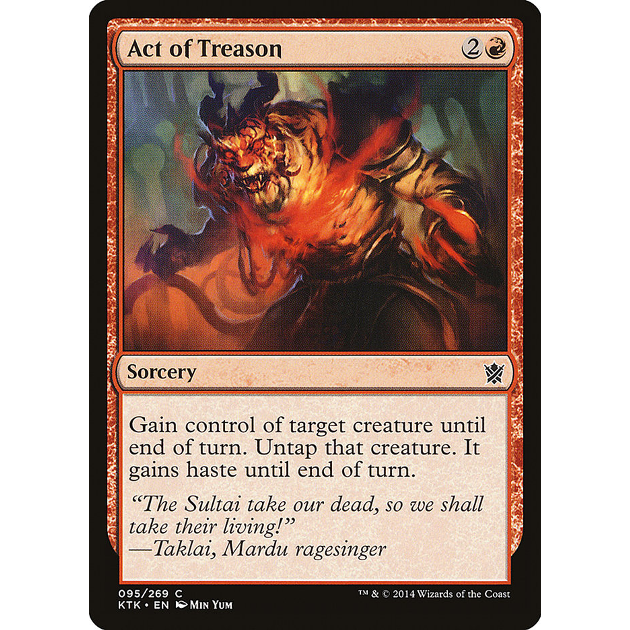 Act of Treason (KTK 95) — Moore Collectables UK