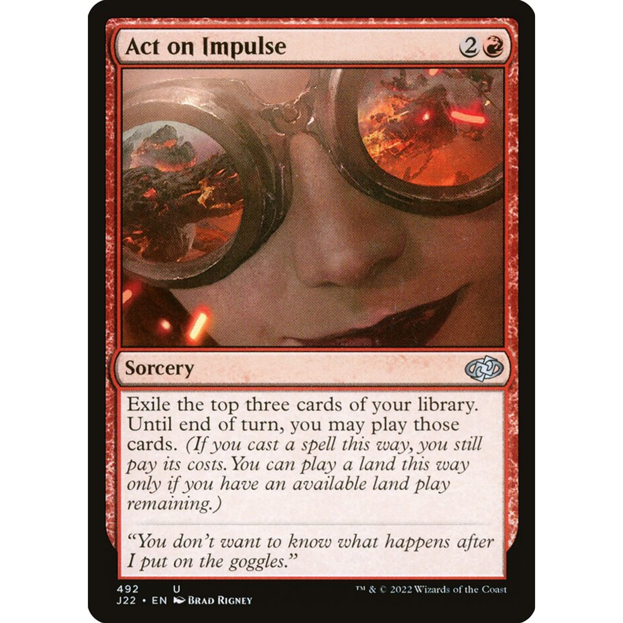 Act on Impulse (J22 492) — Moore Collectables UK
