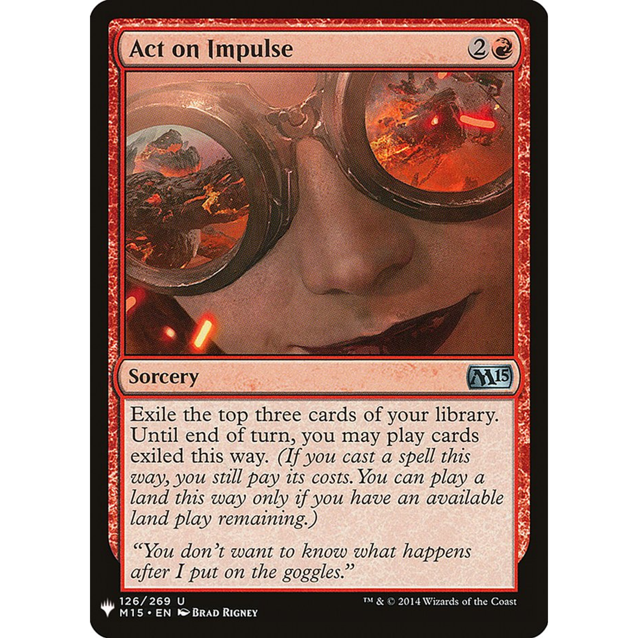 Act on Impulse (PLST M15-126) — Moore Collectables UK
