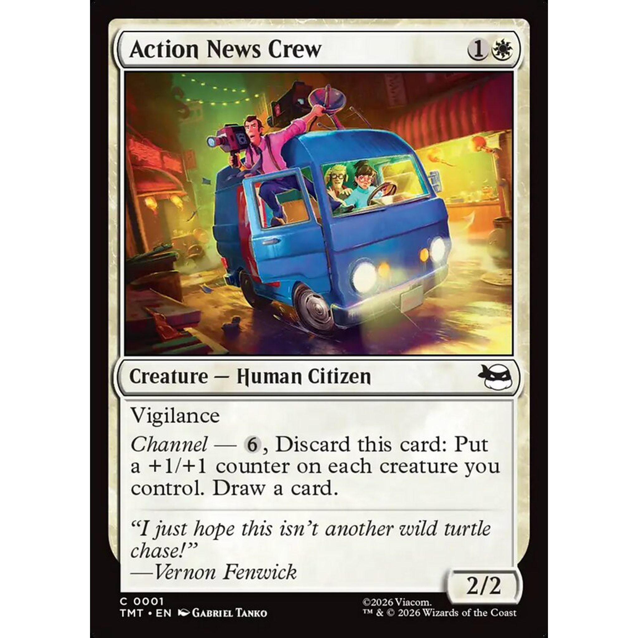 Action News Crew (TMT 1) — Moore Collectables UK