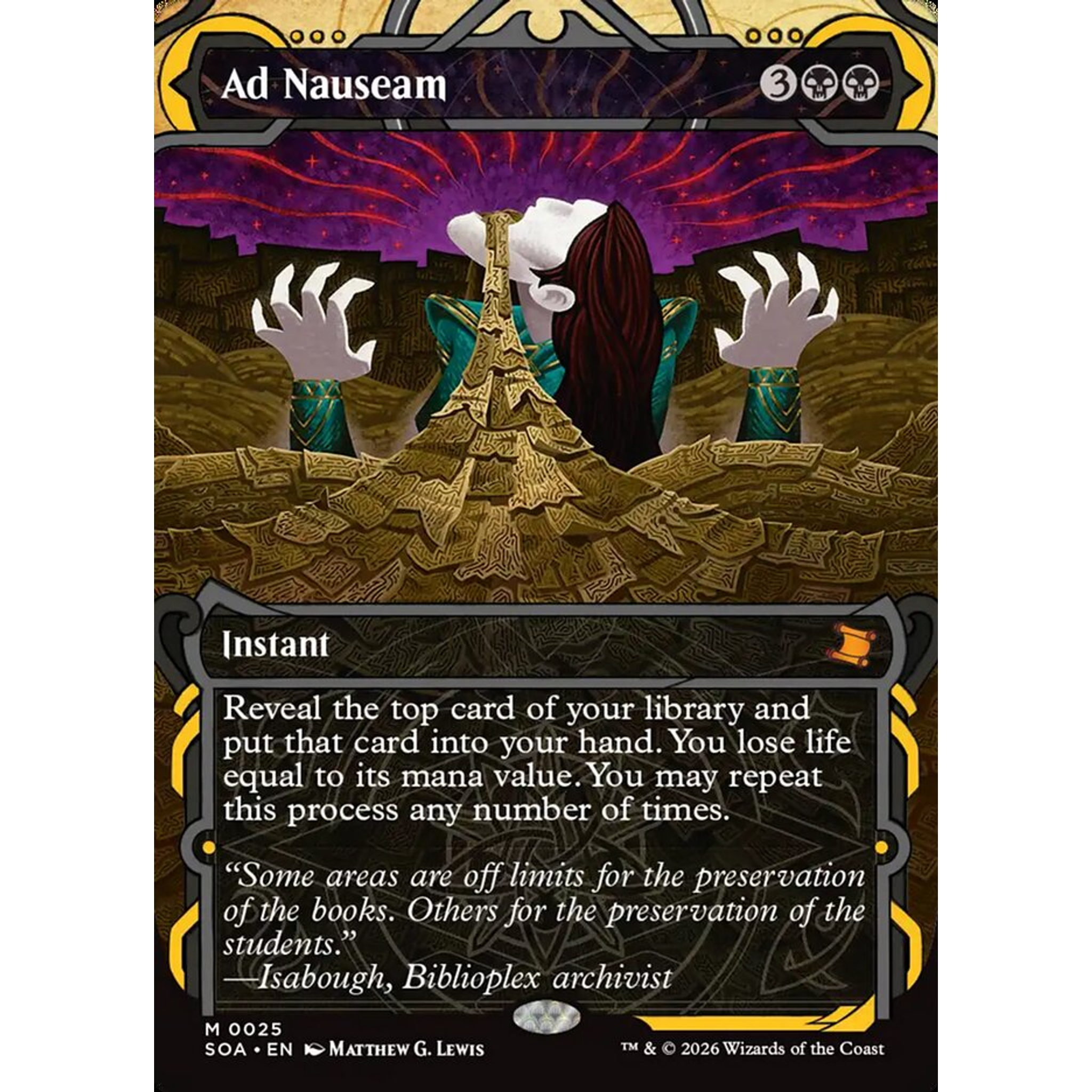 Ad Nauseam (SOA 25) — Moore Collectables UK